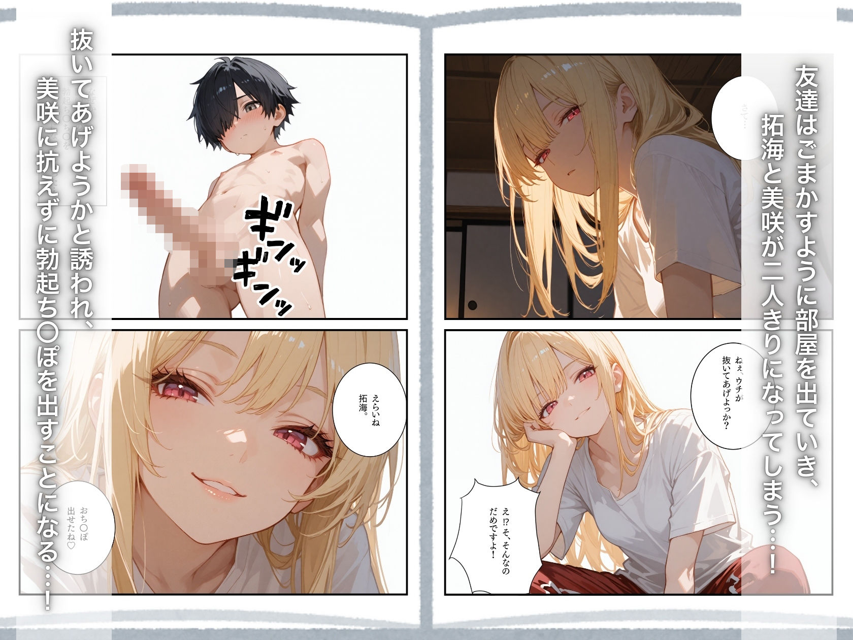 修学旅行2―好きだった一軍ギャルに、女子部屋に誘われ迫られた話。 サンプル画像7