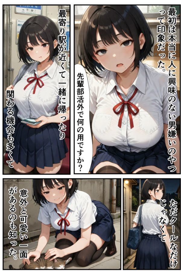 俺「だけ」の事が大大大好きなクーデレ後輩ー大好きなあなたへー【完結総集編＋IF】 サンプル画像1