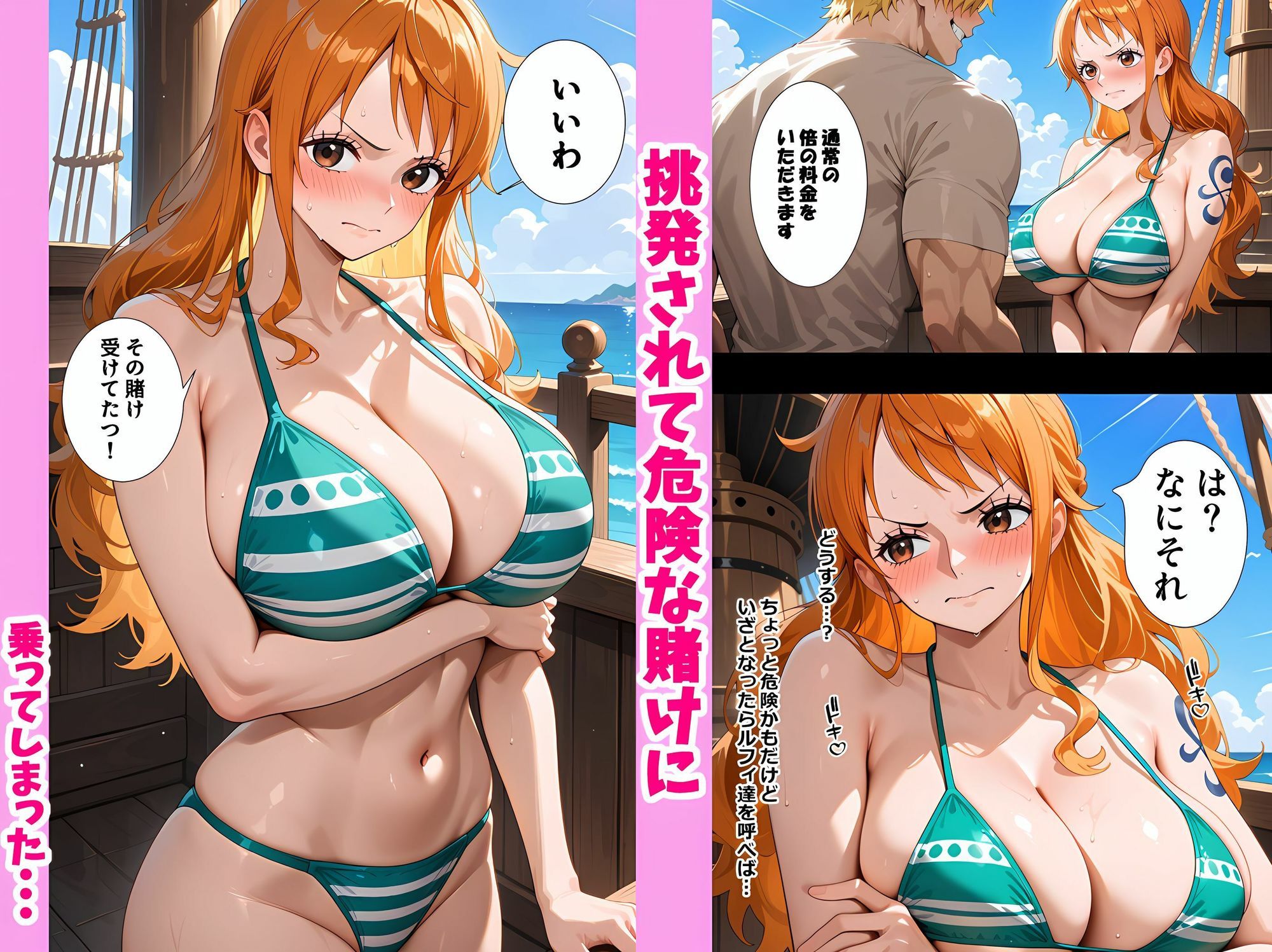 俺たちのナ〇さんがマッサージなんかでNTRされる訳ない サンプル画像2