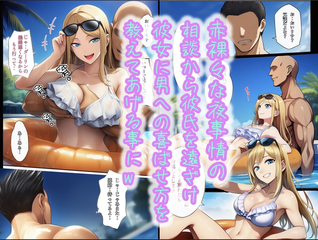 俺だけ何をしても許される世界seen2プール編 サンプル画像8