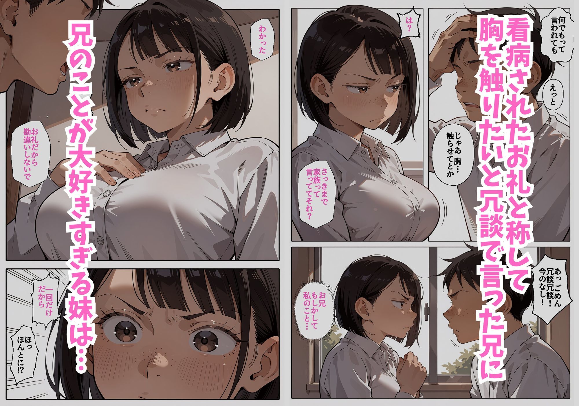 俺にだけ不機嫌な妹のお返し性生活 〜口実作って兄に身体を許すドスケベ妹〜 サンプル画像3