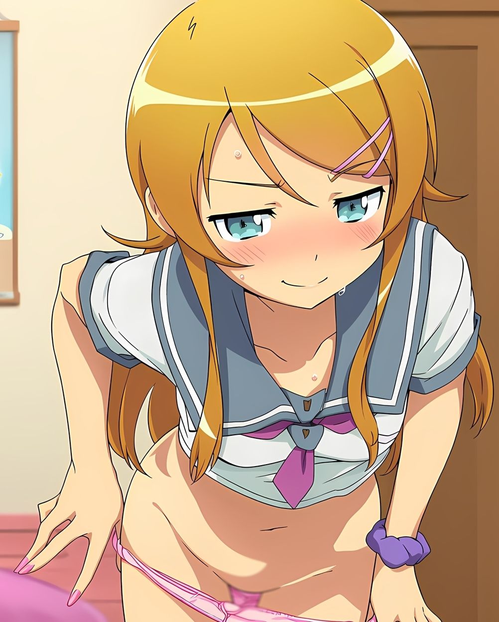 俺の妹ちゃんのエッチなAIイラスト集 サンプル画像3