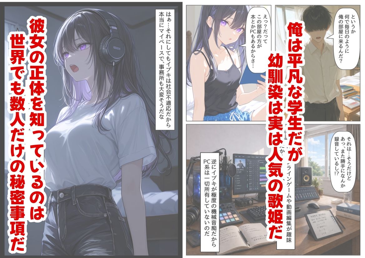 俺の幼馴染は、実は世界的な歌姫だった件 サンプル画像1