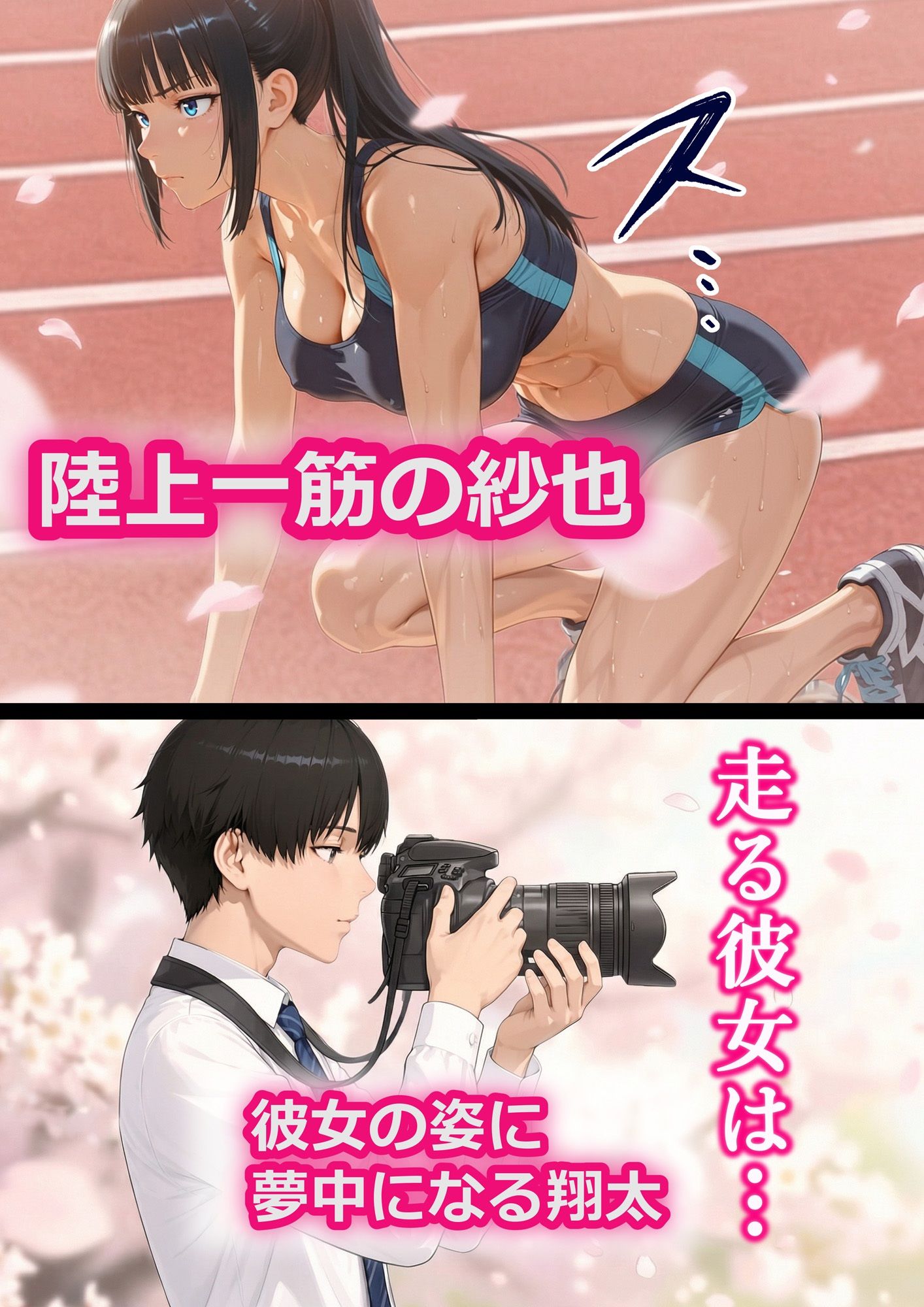 俺の彼女は陸上女子凝縮版 サンプル画像1