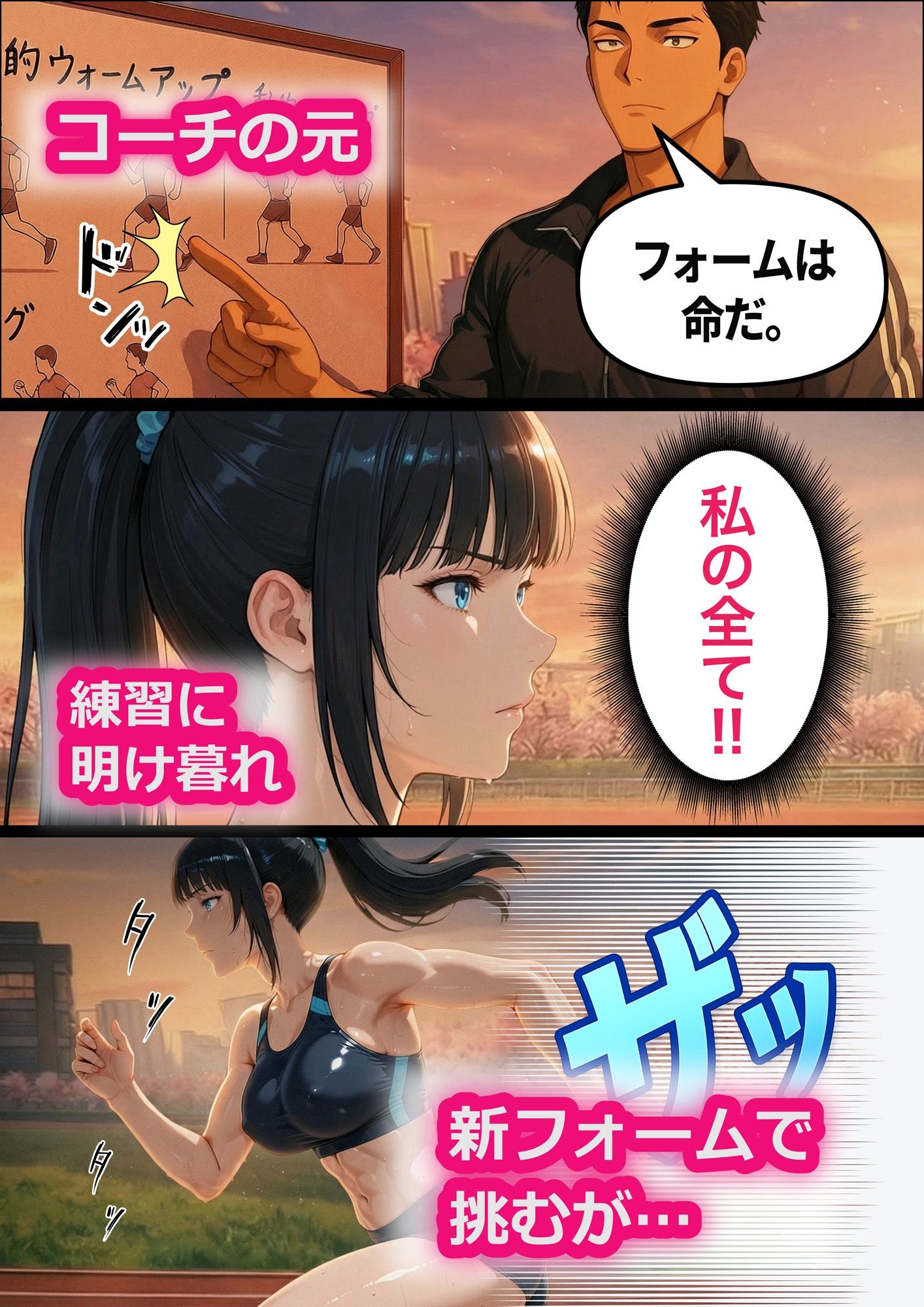 俺の彼女は陸上女子凝縮版 サンプル画像2