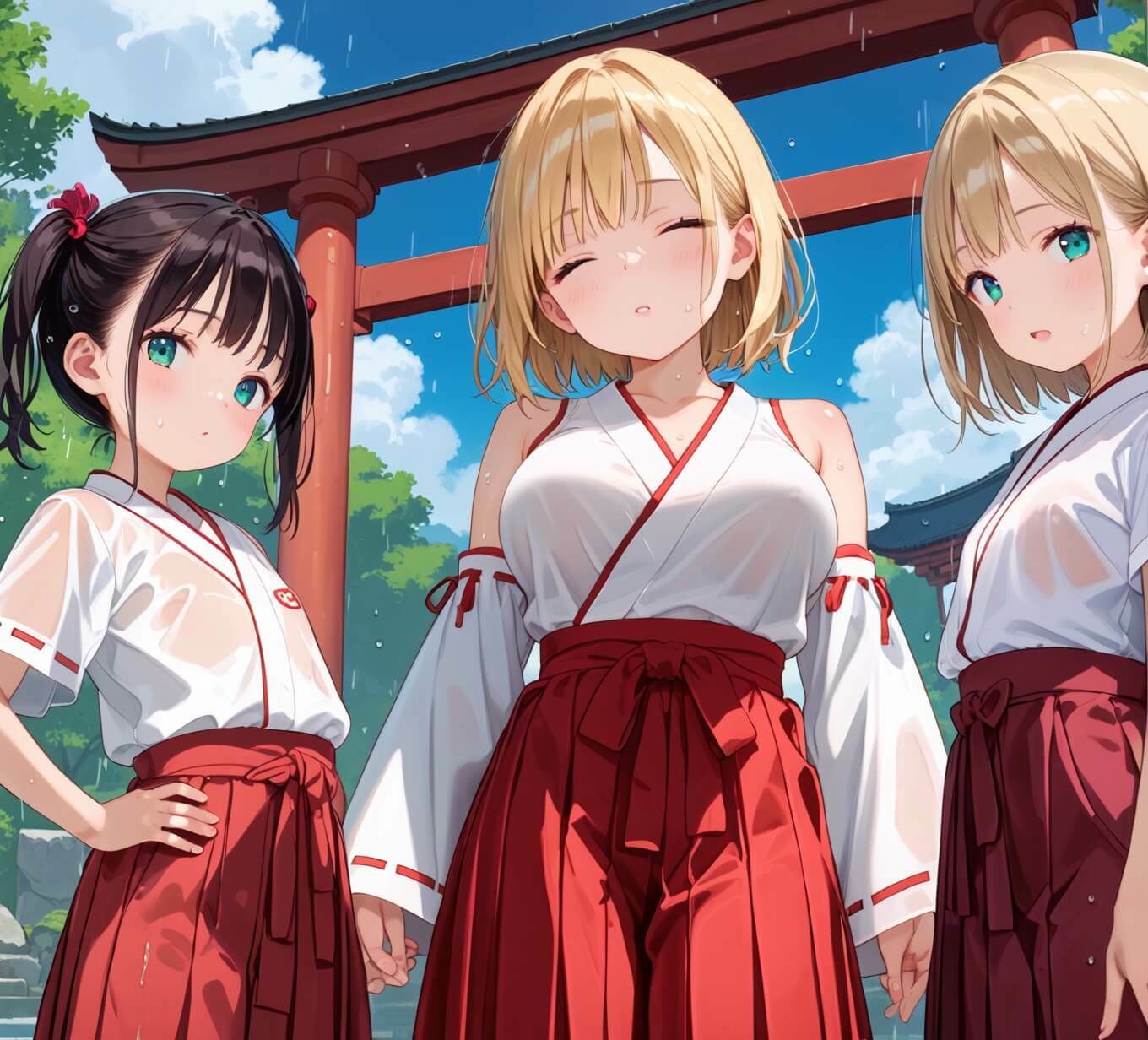 俺の愛しき巫女姫たち〜神聖Hで奉納します！〜【豪華CG470枚】 サンプル画像9