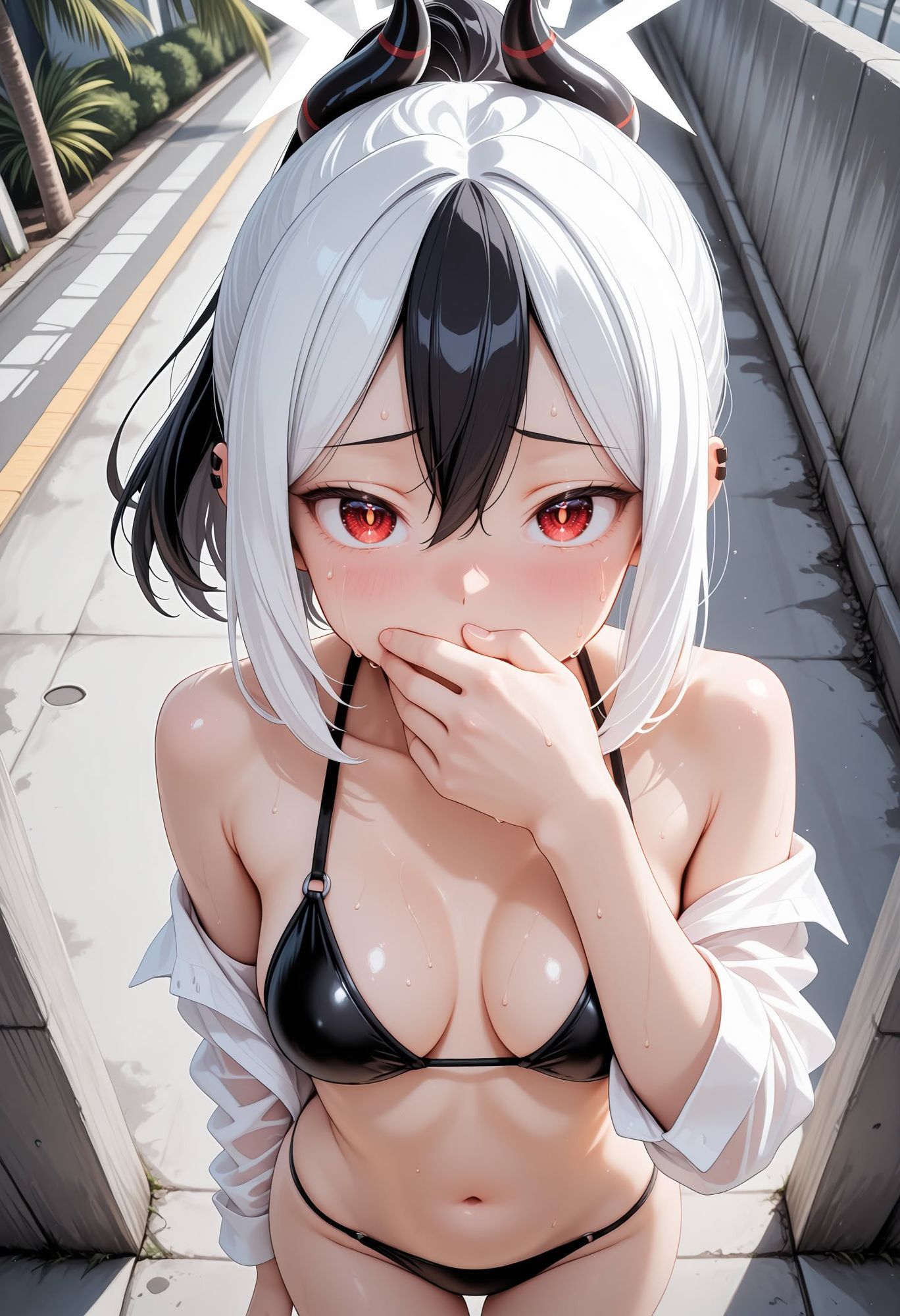 催●@渚物語 〜ブル〇カ 鬼〇カヨコ編〜 海水浴で賑わう常夏のビーチ、そして蘇るあの日の悪夢 サンプル画像7