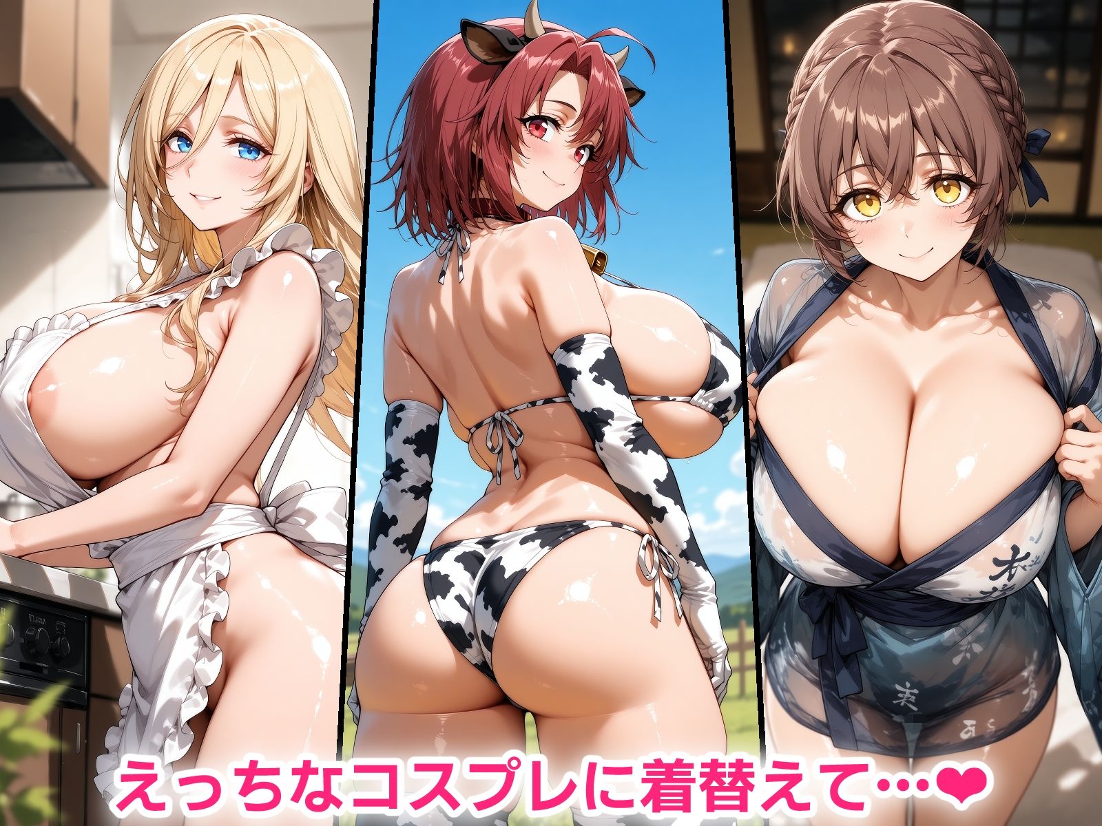 催●おじさんに寝取られる！ゴブリンの巨乳美少女たち〜全員メス堕ち・孕ませ〜 サンプル画像8