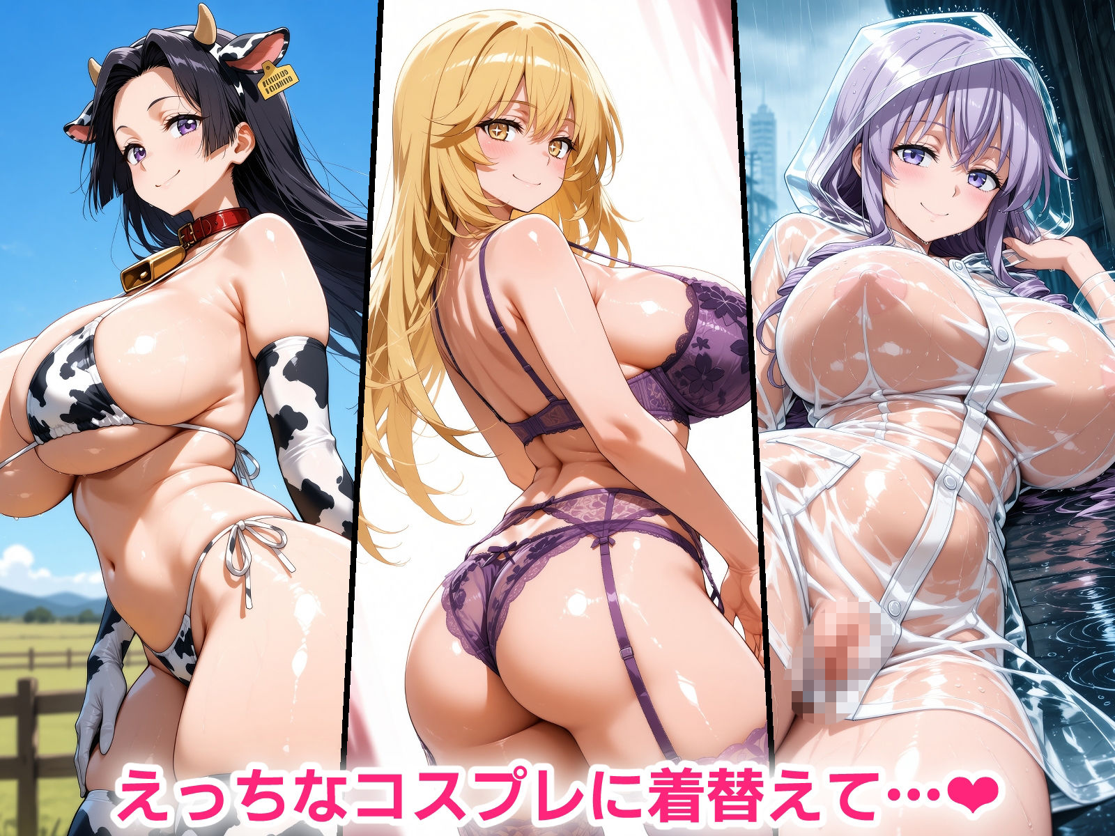 催●おじさんに寝取られる！爆乳大能力者たち〜全員メス堕ち・孕ませ〜 サンプル画像8