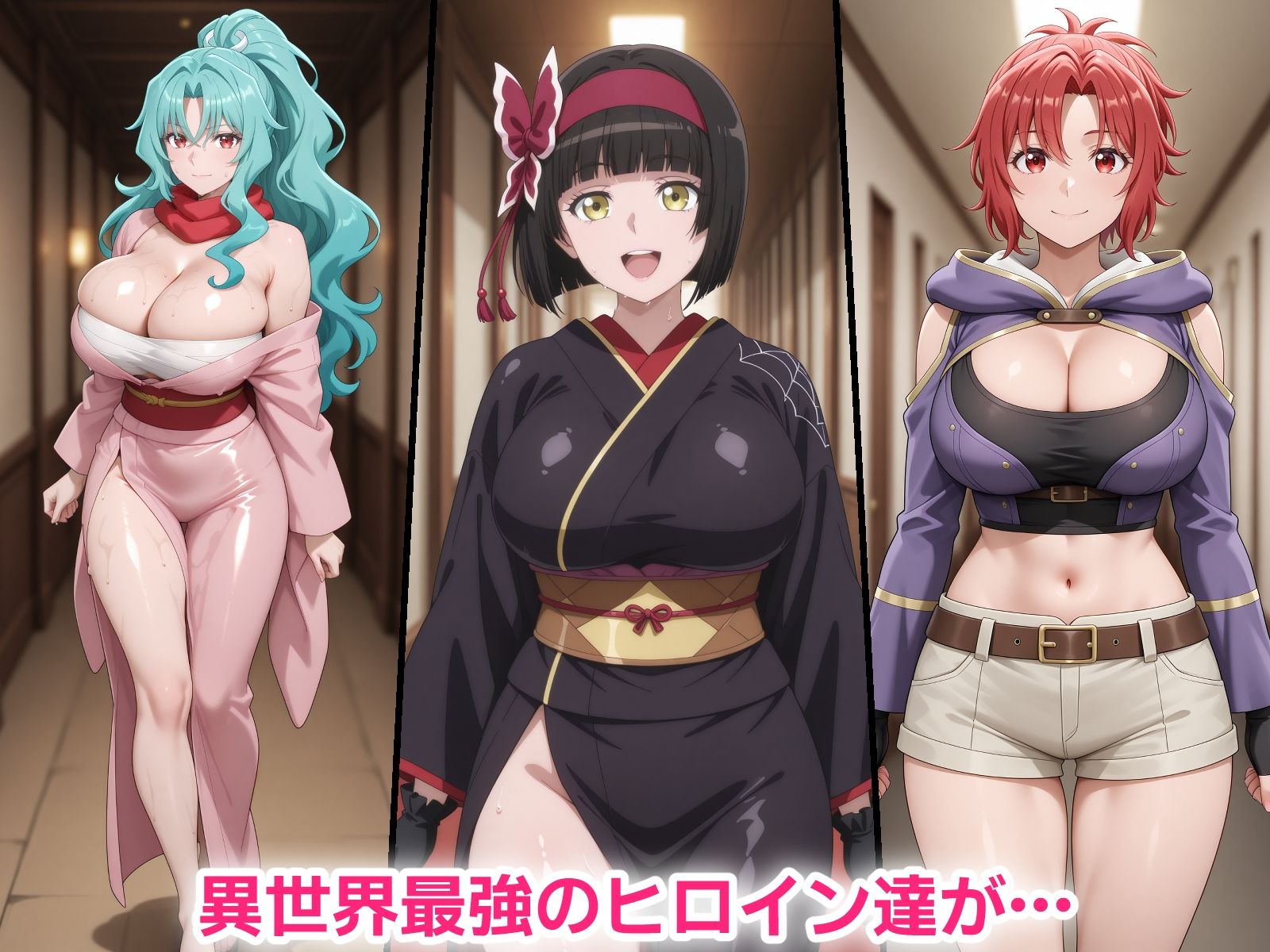 催●おじさんに寝取られる！異世界のヒロインたち〜全員メス堕ち・孕ませ〜 サンプル画像1