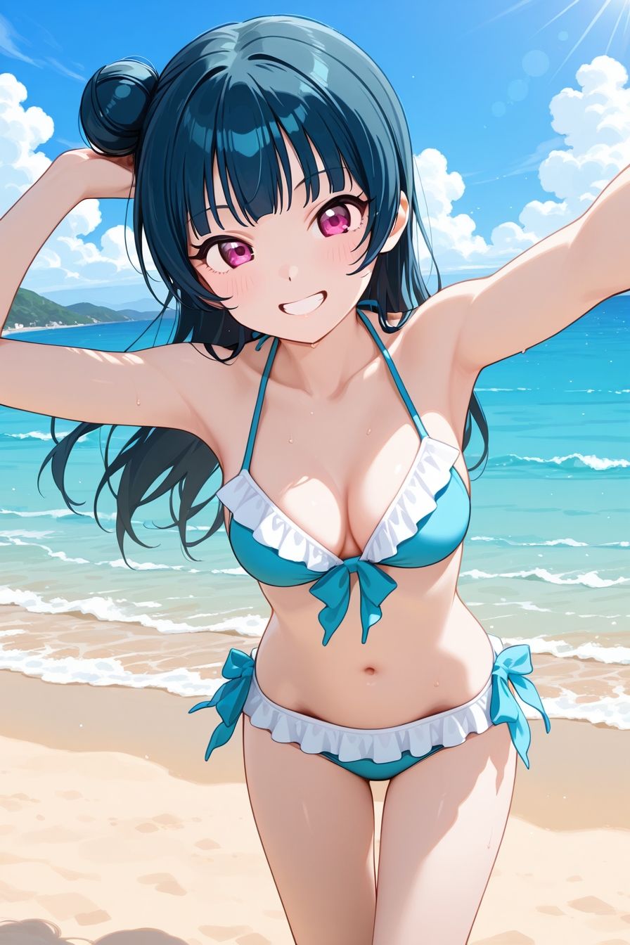 催●アプリで強●発情！サ○シャイン1年生編 サンプル画像1