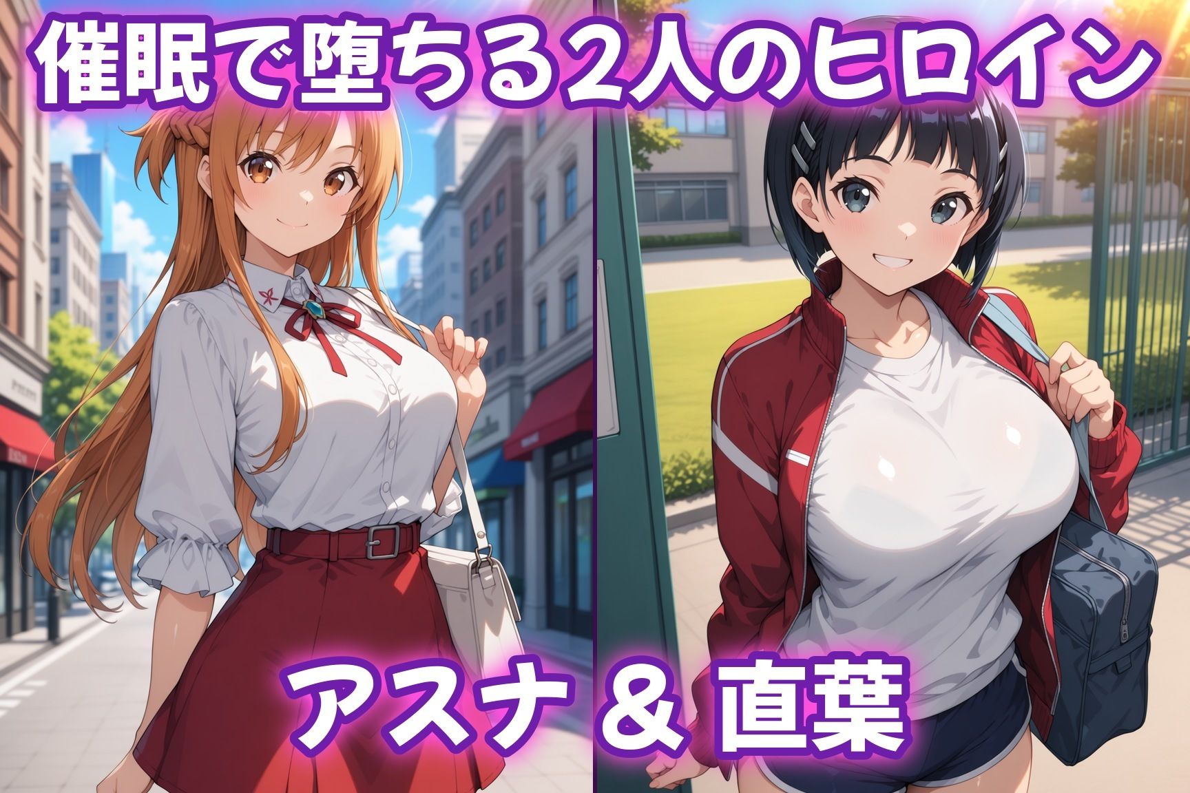 催●孕ませシェアヒロイン〜メスに堕として乱交〜  ア〇ナ＆直〇編 サンプル画像7