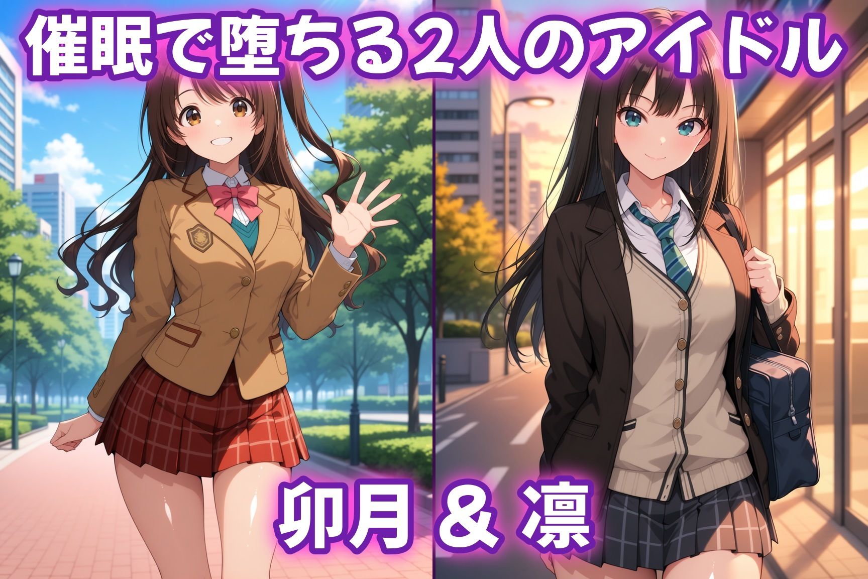 催●孕ませシェアヒロイン〜メスに堕として乱交〜島村〇月＆渋〇凛 サンプル画像9