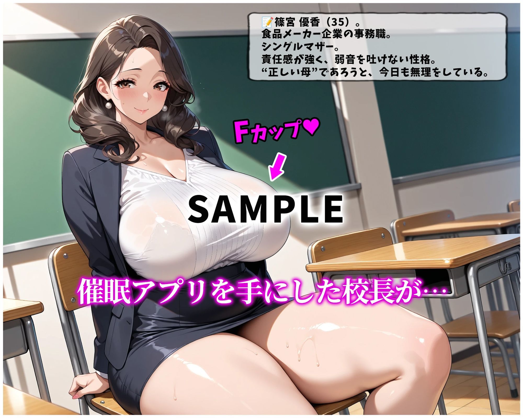 催●支配！狙われたシングルマザーが孕まされるまでの話 サンプル画像1