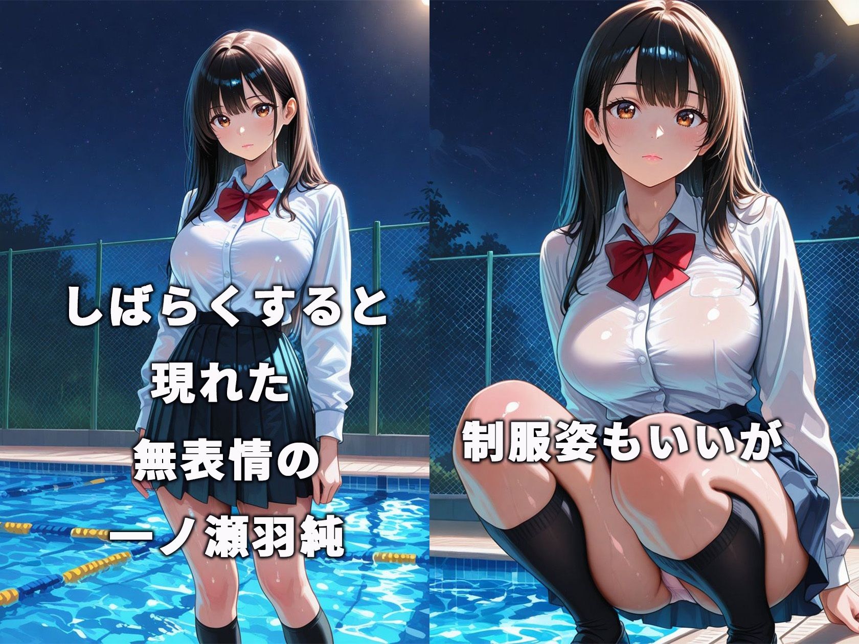 催●簿 part5  卒業アルバムはオナホリスト そのページに載った少女は僕の支配下 〜夜のプールに呼出し編〜 サンプル画像3