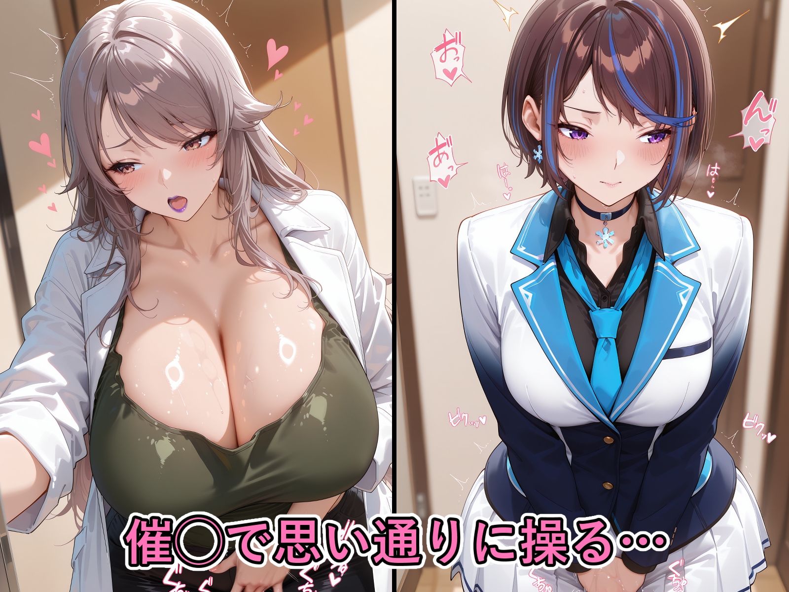 催◯アプリで完全支配 チート女子達をぬるぬる孕ませックス 2 サンプル画像2