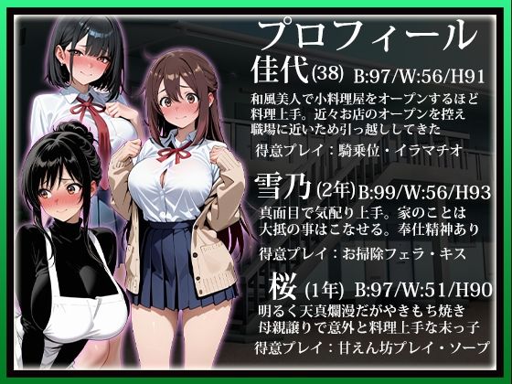 催〇アプリで支配して親子を和風風俗嬢にする話〜Vol.3〜 サンプル画像1