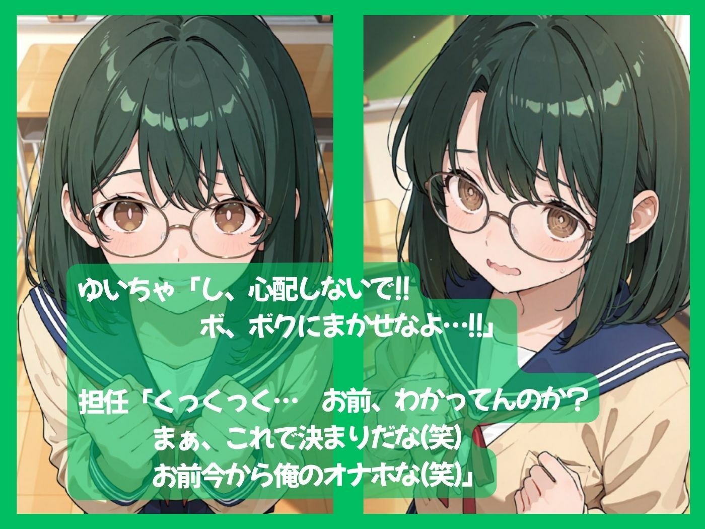 僕っ娘オタクな俺の彼女が担任教師のオナホになった件 サンプル画像5