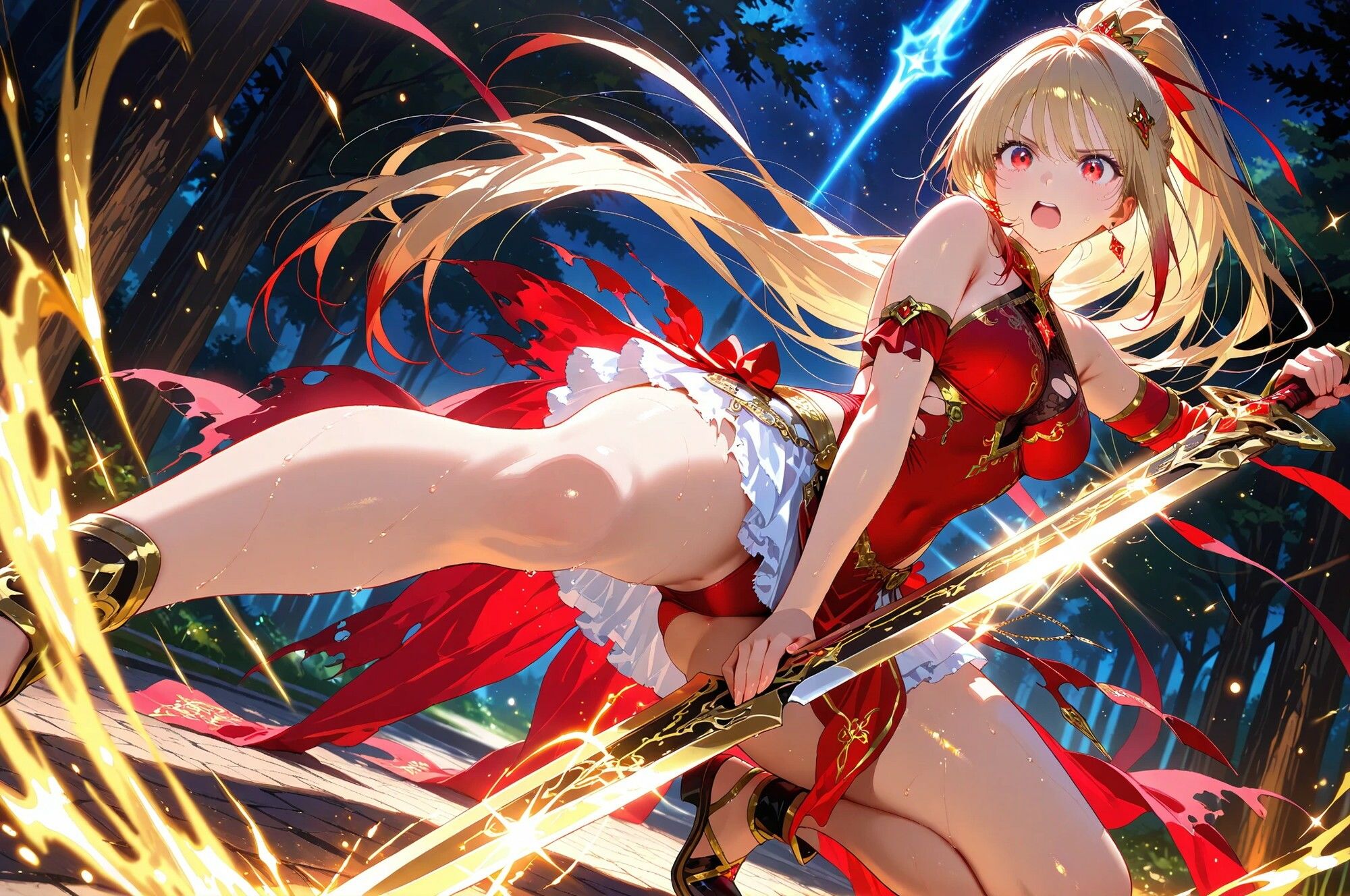僕と契約した魔法少女がオークに凌●される  vol.6 ルミナス・ブレイズ編 サンプル画像3