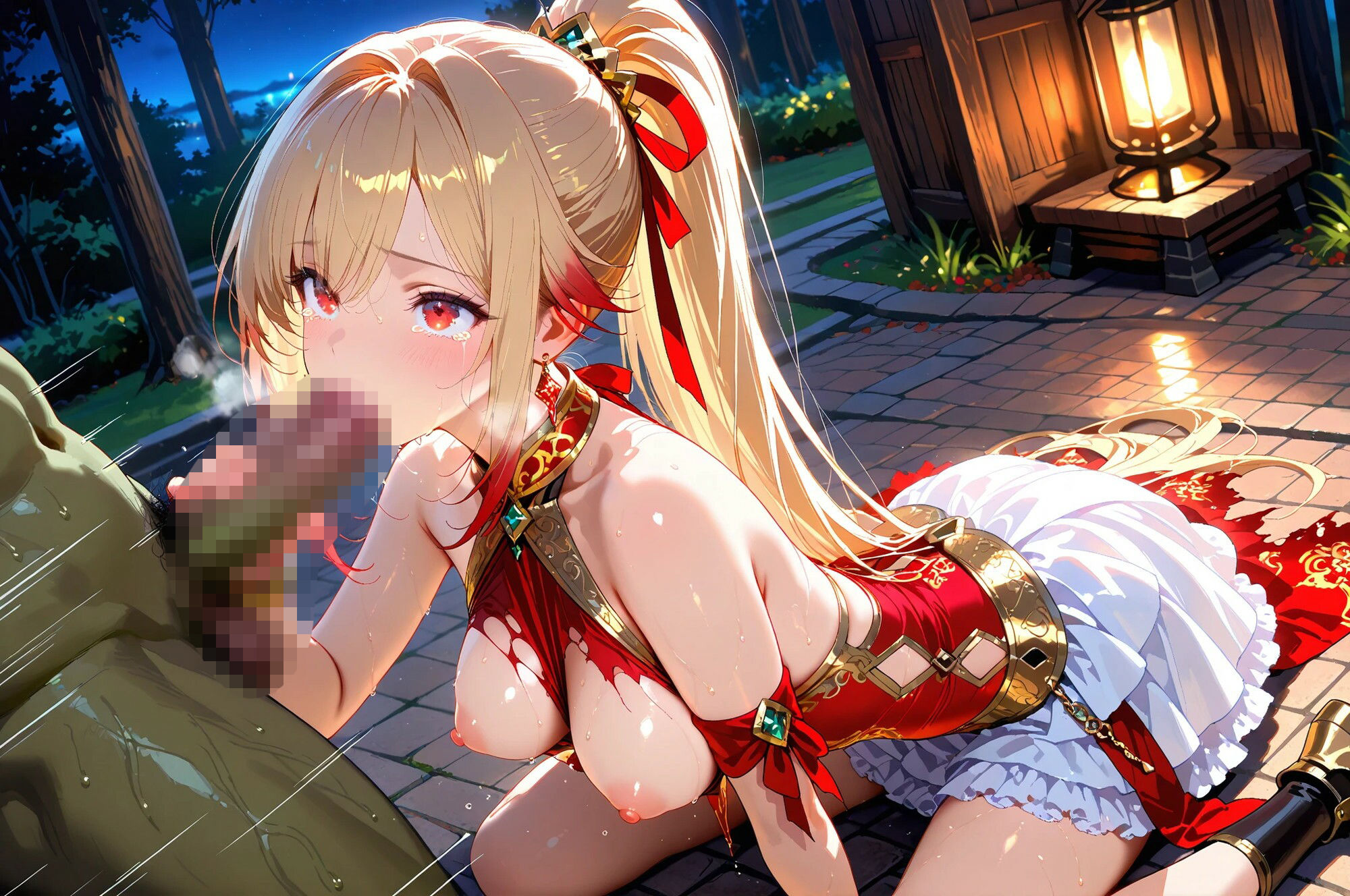 僕と契約した魔法少女がオークに凌●される  vol.6 ルミナス・ブレイズ編 サンプル画像5