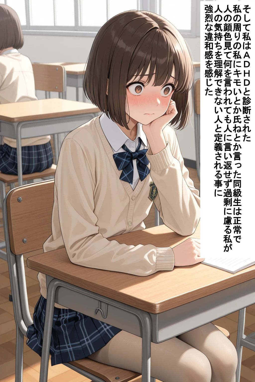 僕のお尻の穴が性器に変わるまで7 萌々の場合（ストーリー付）全ての画像に台詞など付 白衣の天使に憧れた介護士の男の娘は 永久貞操帯でチンポを封じられ 永遠に飼われるアナルマゾ嫁に堕ちた サンプル画像1