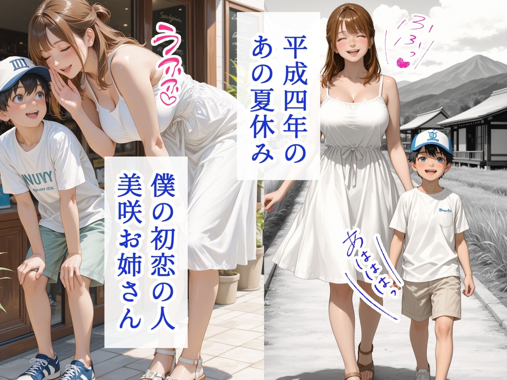 僕の初恋が崩壊した衝撃の夏休み  お姉さんの絶頂セックスを覗いてしまった僕 サンプル画像2