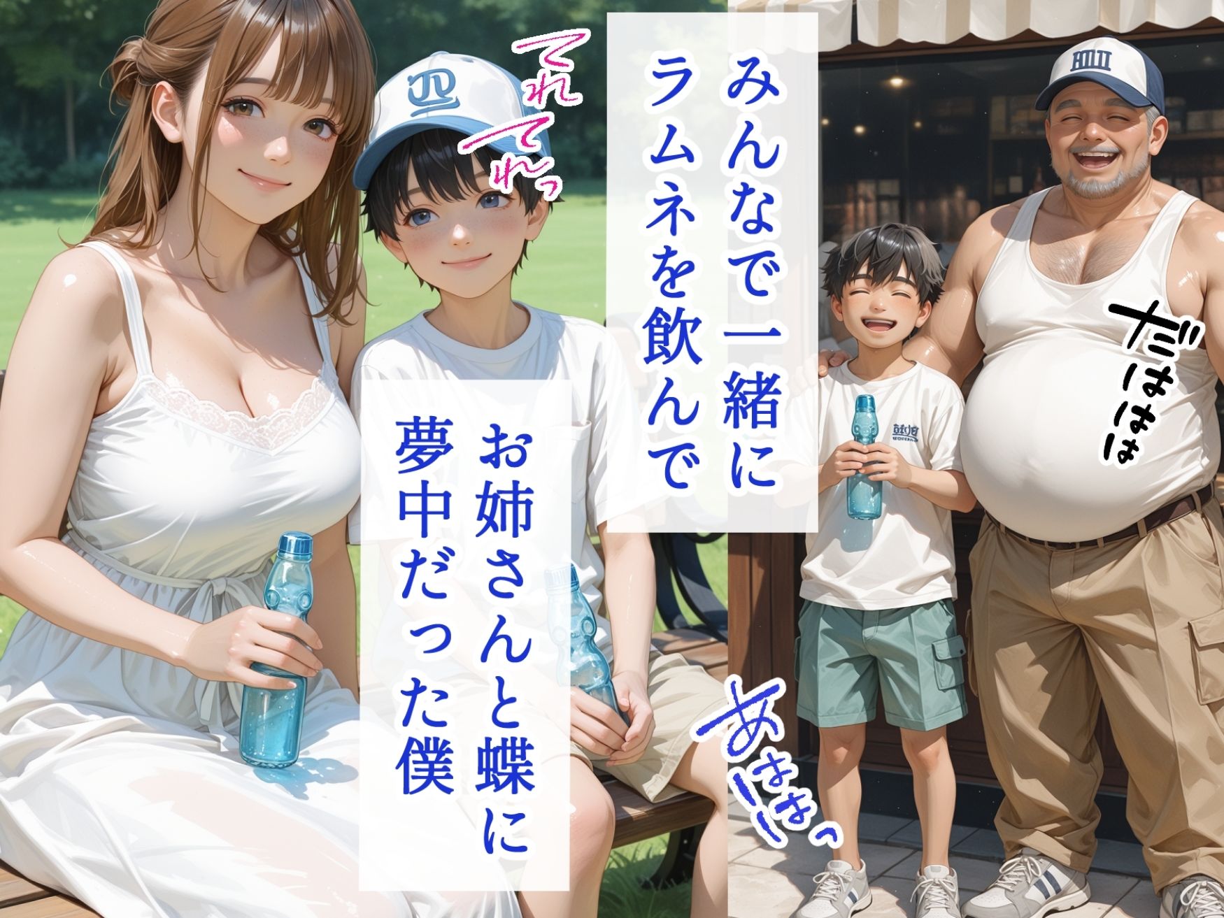 僕の初恋が崩壊した衝撃の夏休み  お姉さんの絶頂セックスを覗いてしまった僕 サンプル画像3