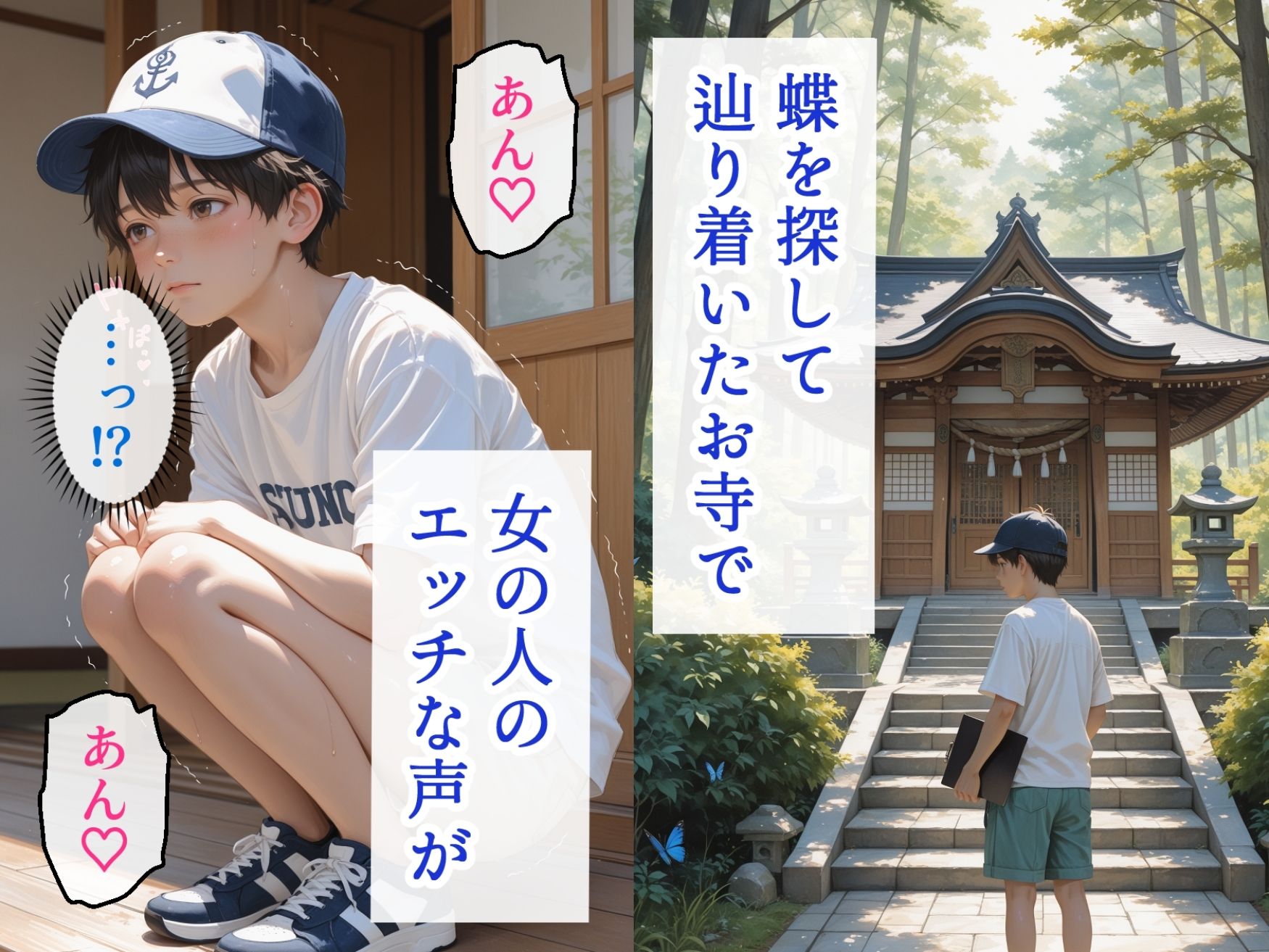 僕の初恋が崩壊した衝撃の夏休み  お姉さんの絶頂セックスを覗いてしまった僕 サンプル画像4