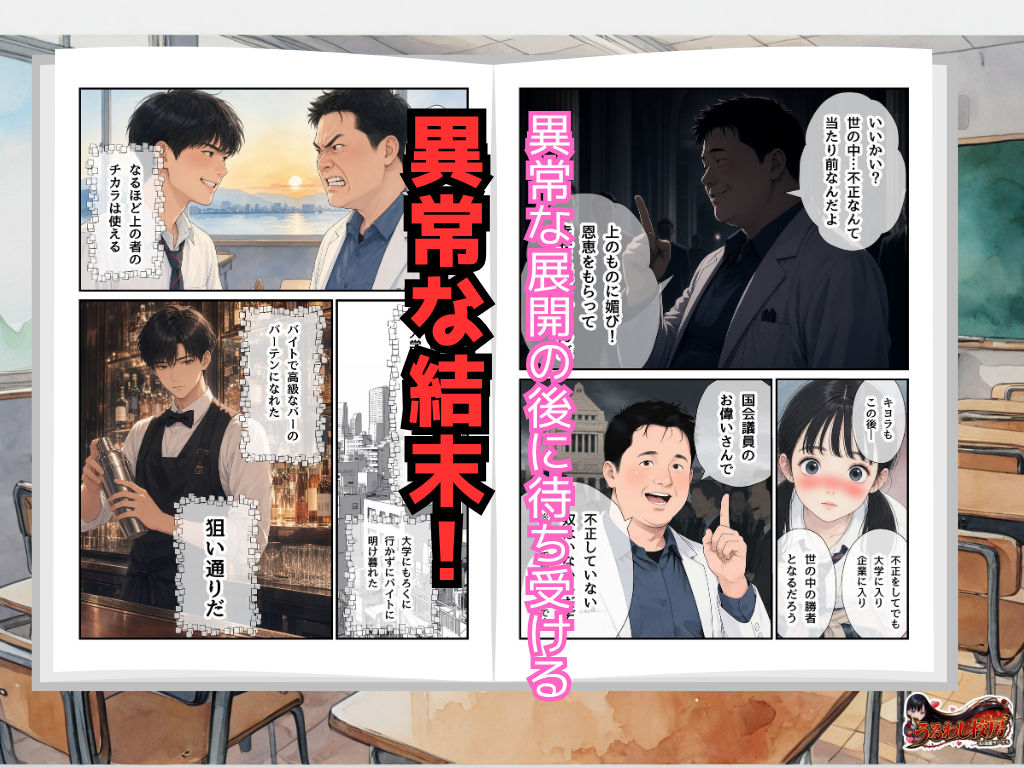 僕の好きなキヨラが58歳理科教師とした事が許しがた過ぎてボクは僕じゃなくなりました サンプル画像10