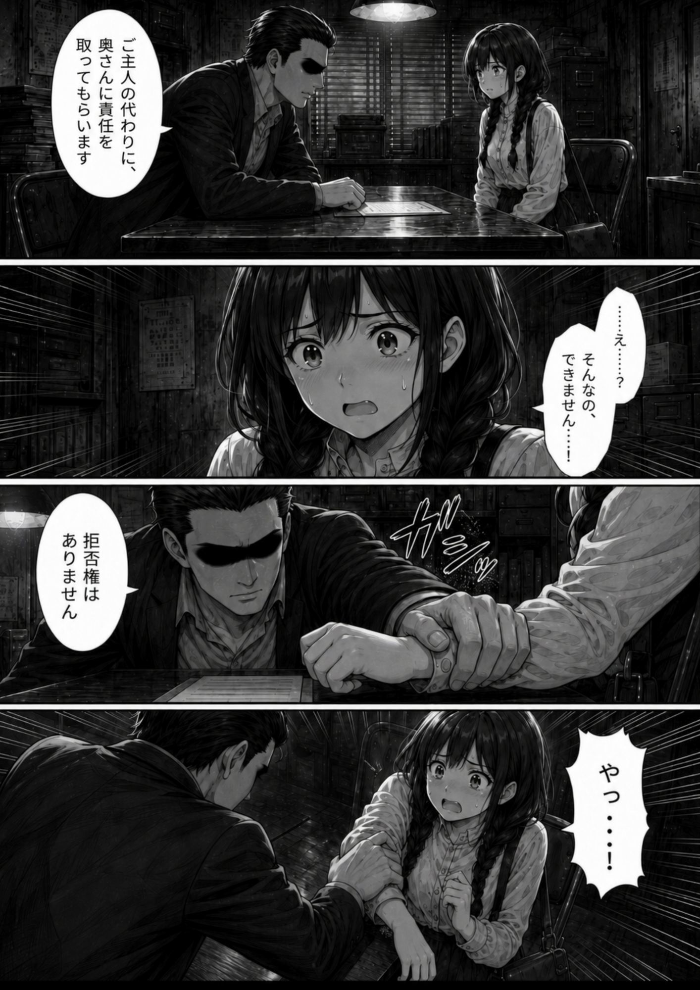 僕の妻が借金取りに堕とされるまで サンプル画像5