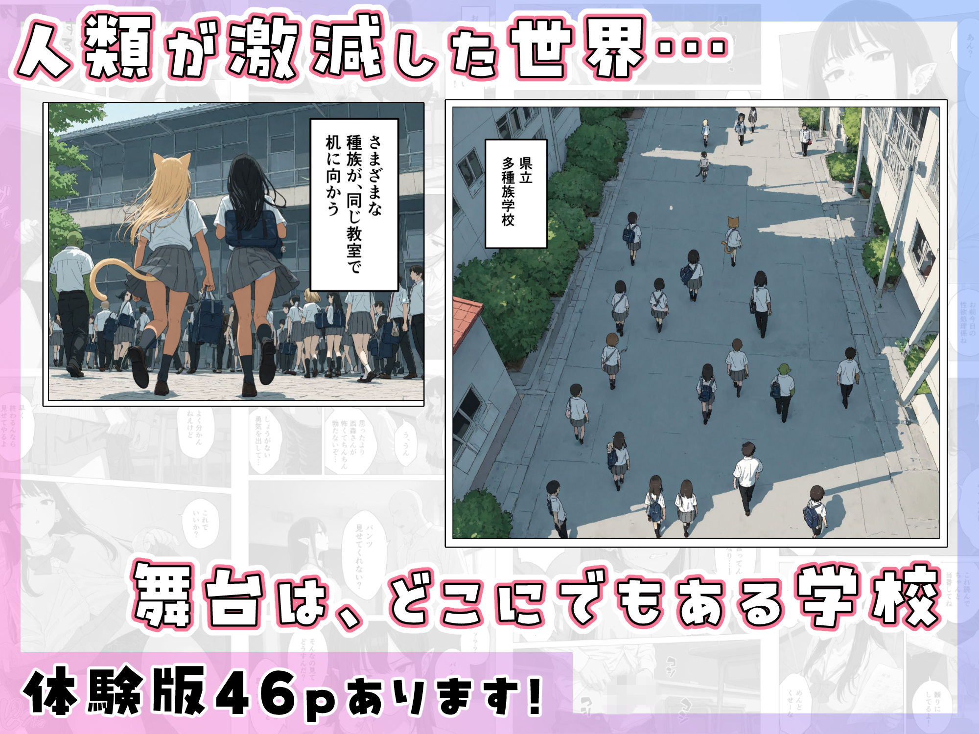 僕の性欲処理係に、黒髪ギャルエルフが任命された話 サンプル画像1