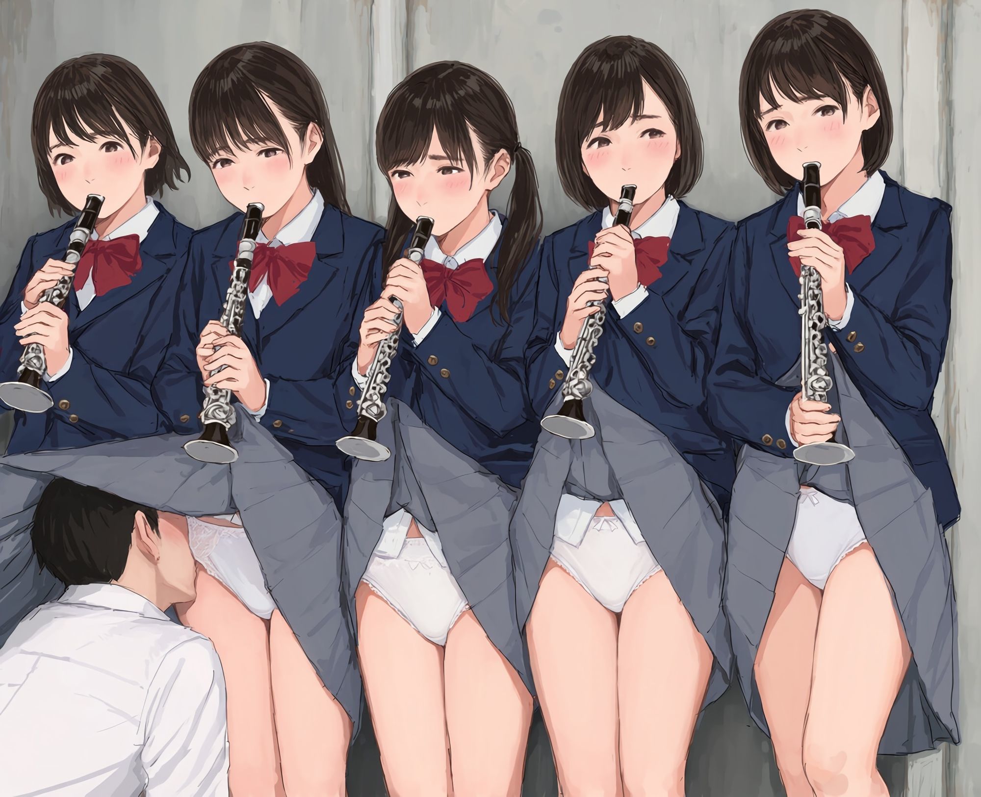 僕はクラリネット吹いている同級生のスカートの中に入りたい サンプル画像7