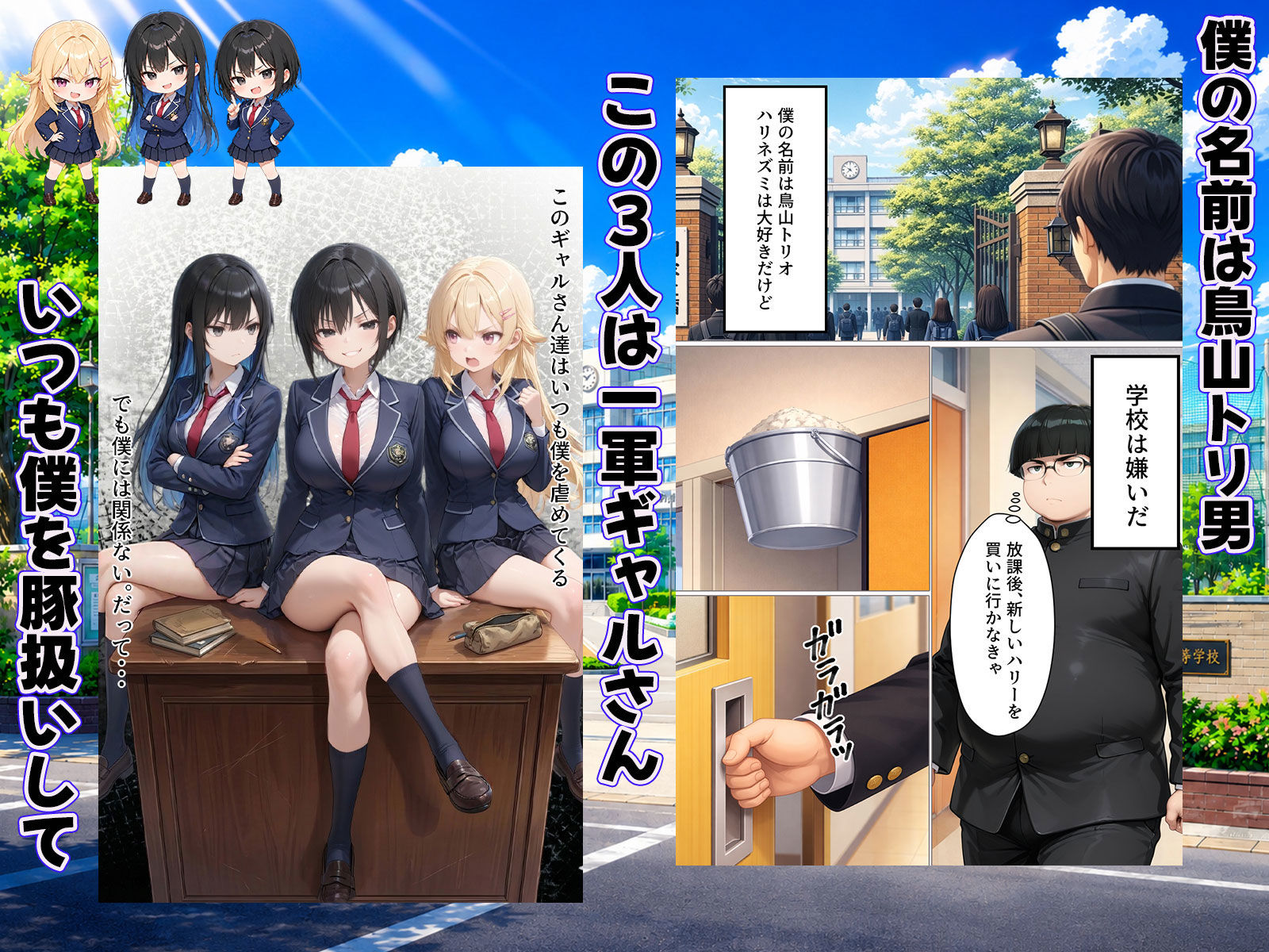 僕をいじめたギャルさん達に復讐する話ーリベンジ結衣編ー サンプル画像1