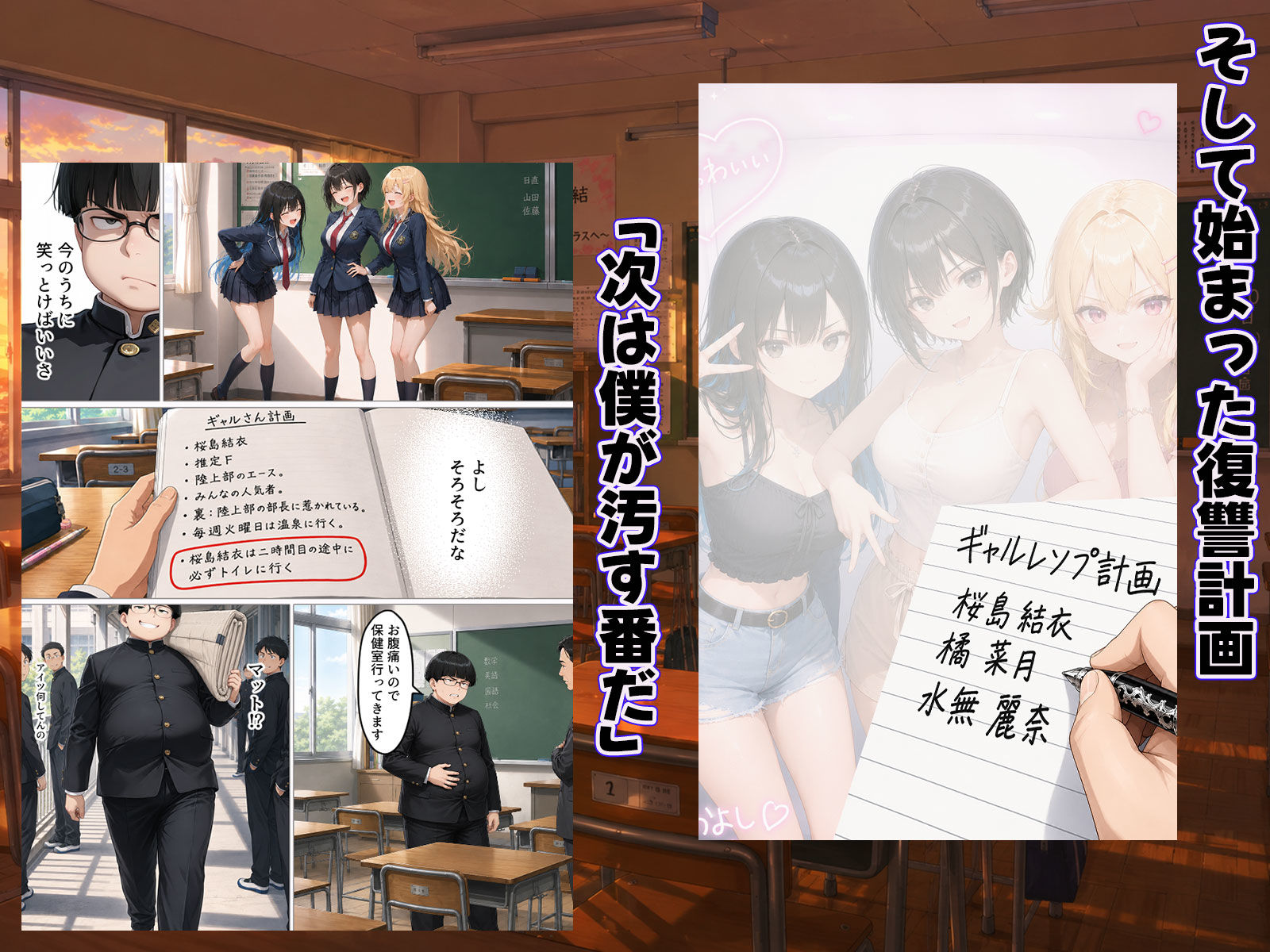 僕をいじめたギャルさん達に復讐する話ーリベンジ結衣編ー サンプル画像5