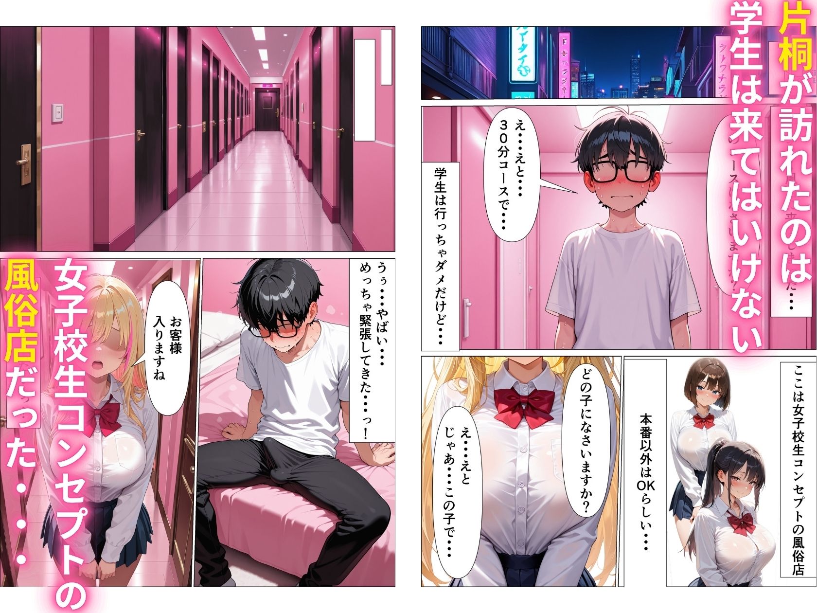 僕を見下す一軍ギャルが風俗店で働いていた件 サンプル画像3