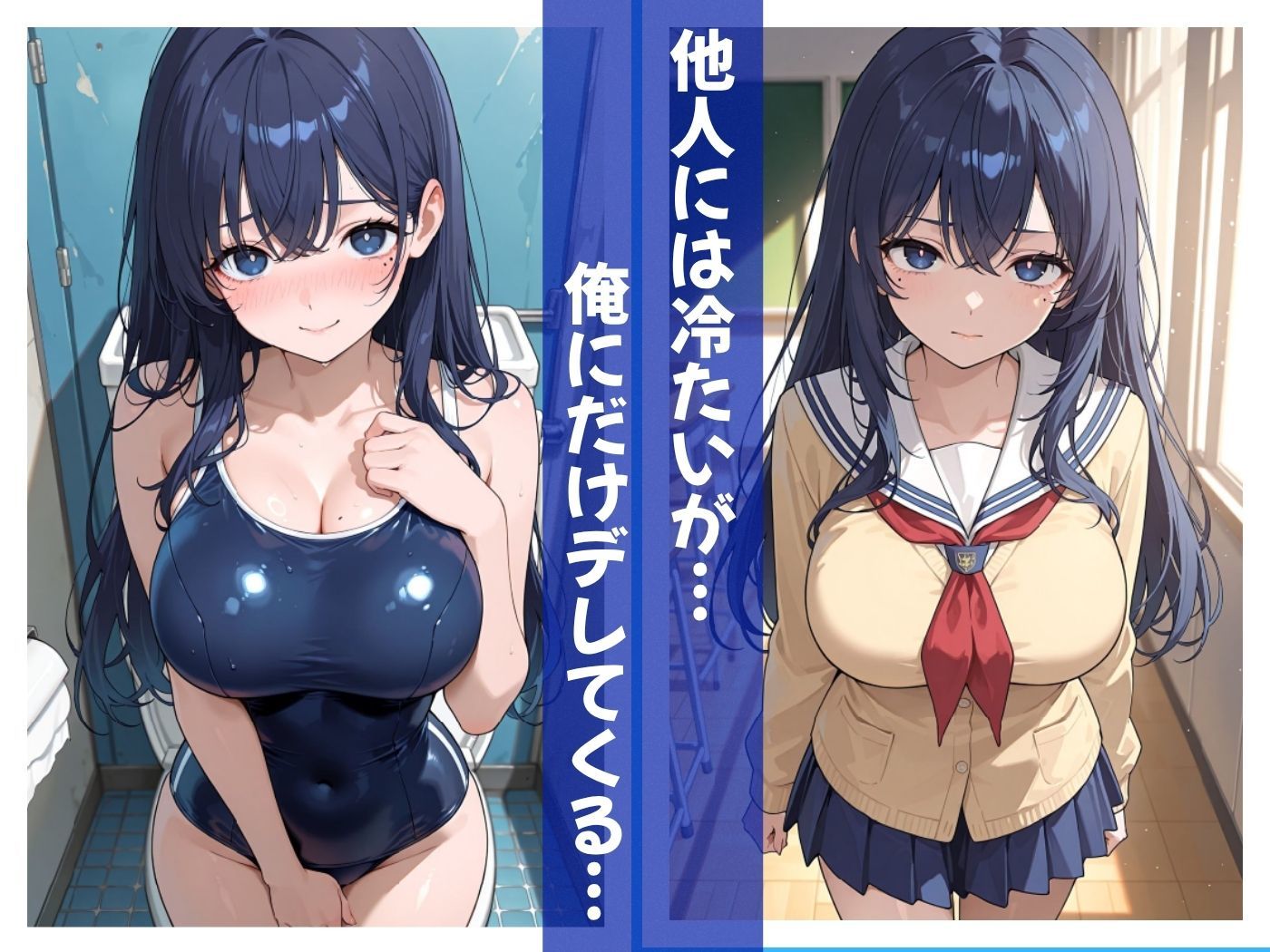 優等生な俺の彼女が担任教師のオナホになった件 サンプル画像2