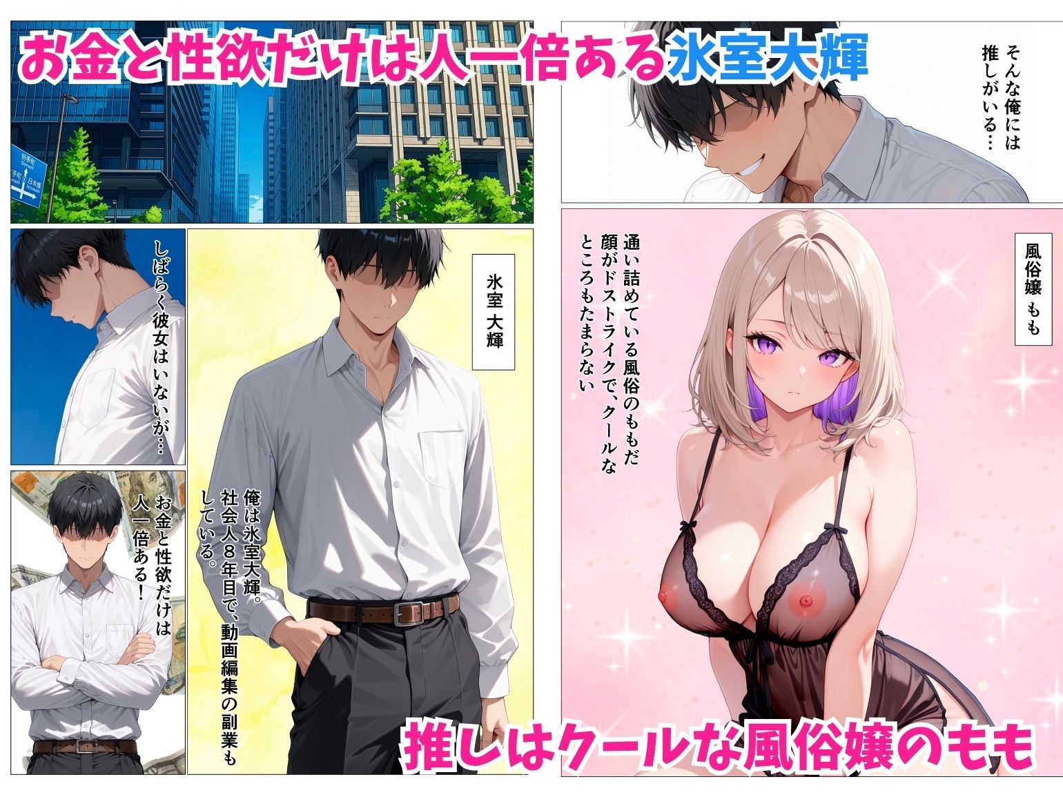 元風俗嬢のクールギャルOLをベタ惚れさせて本気汗だくセックスした話 サンプル画像1