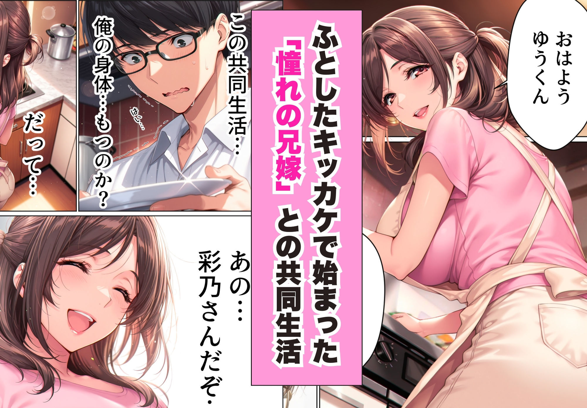 兄さん、あなたの妻は…俺が貰います。〜鳥かごの中の巨乳清楚義姉が純愛濃厚セックスで「妻の顔」を捨てた全記録〜 サンプル画像1