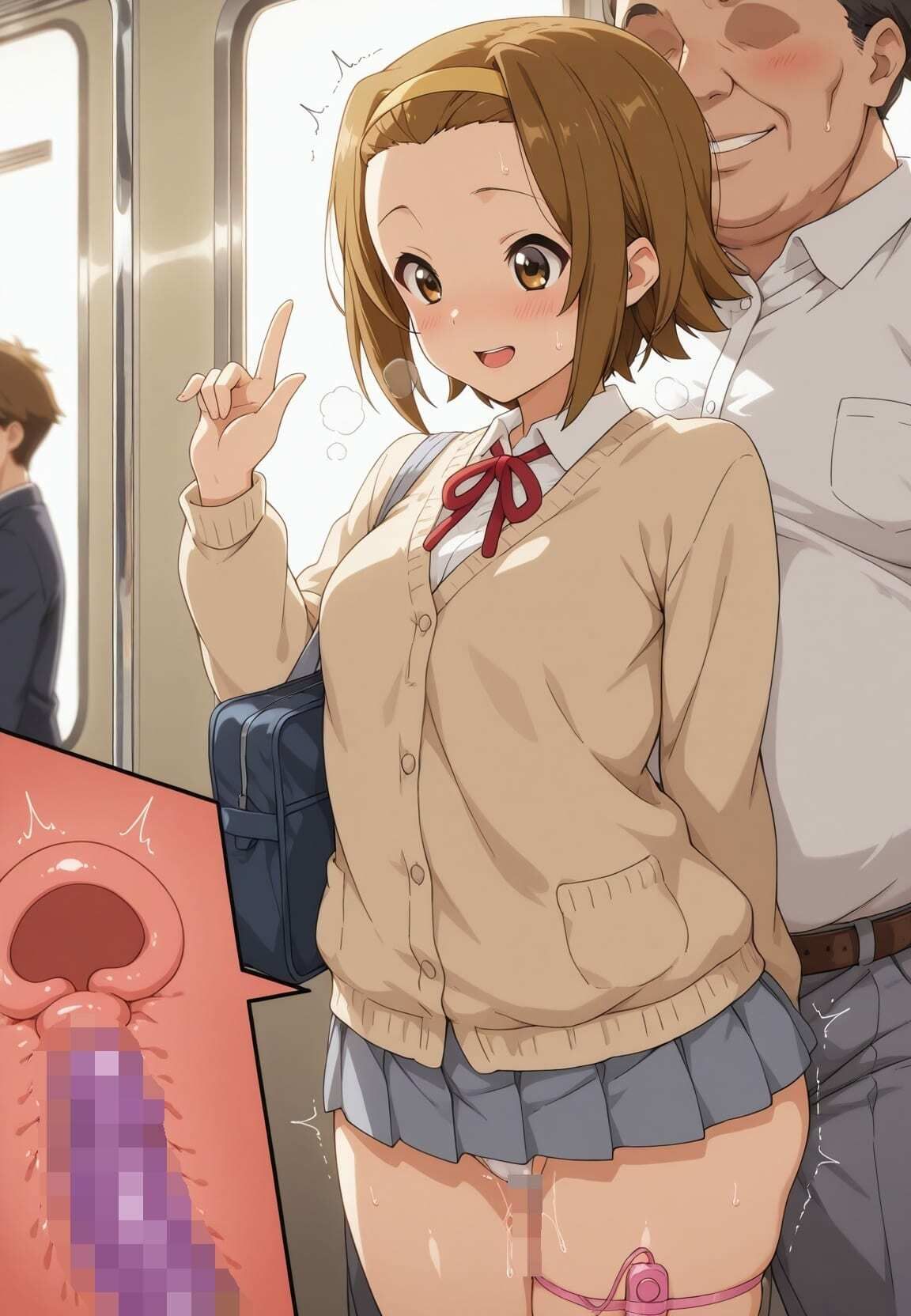 先生が教え子をオナホ奴●に堕とす学園計画 け〇おん！ サンプル画像9