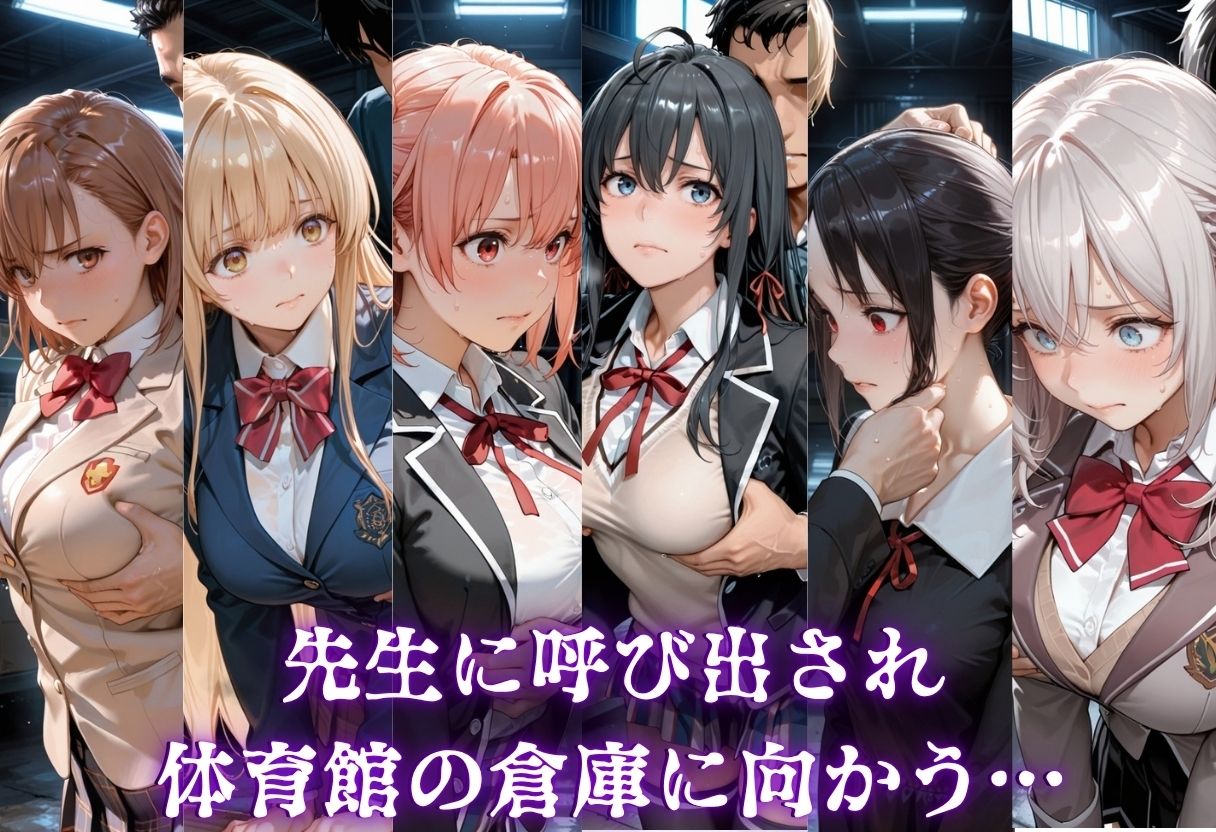先生に呼び出されて体育館の倉庫で犯●れた サンプル画像1