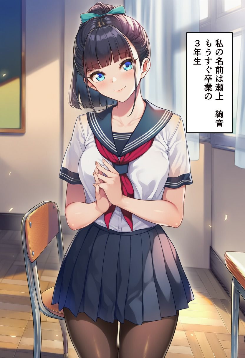 先生に脅されて  瀬上  絢音編 サンプル画像1