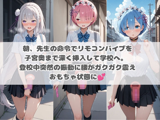 先生の性処理オナホ化計画 R〇_ゼロから始める異世界生活 サンプル画像1