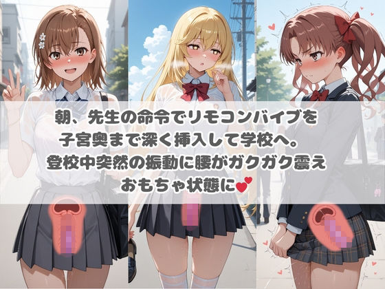 先生の性処理オナホ化計画 と〇る科学の超電磁砲 サンプル画像1