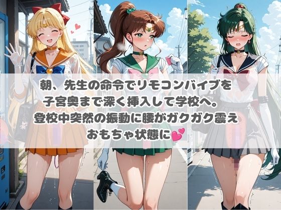 先生の性処理オナホ化計画 セ〇ラームーン サンプル画像2