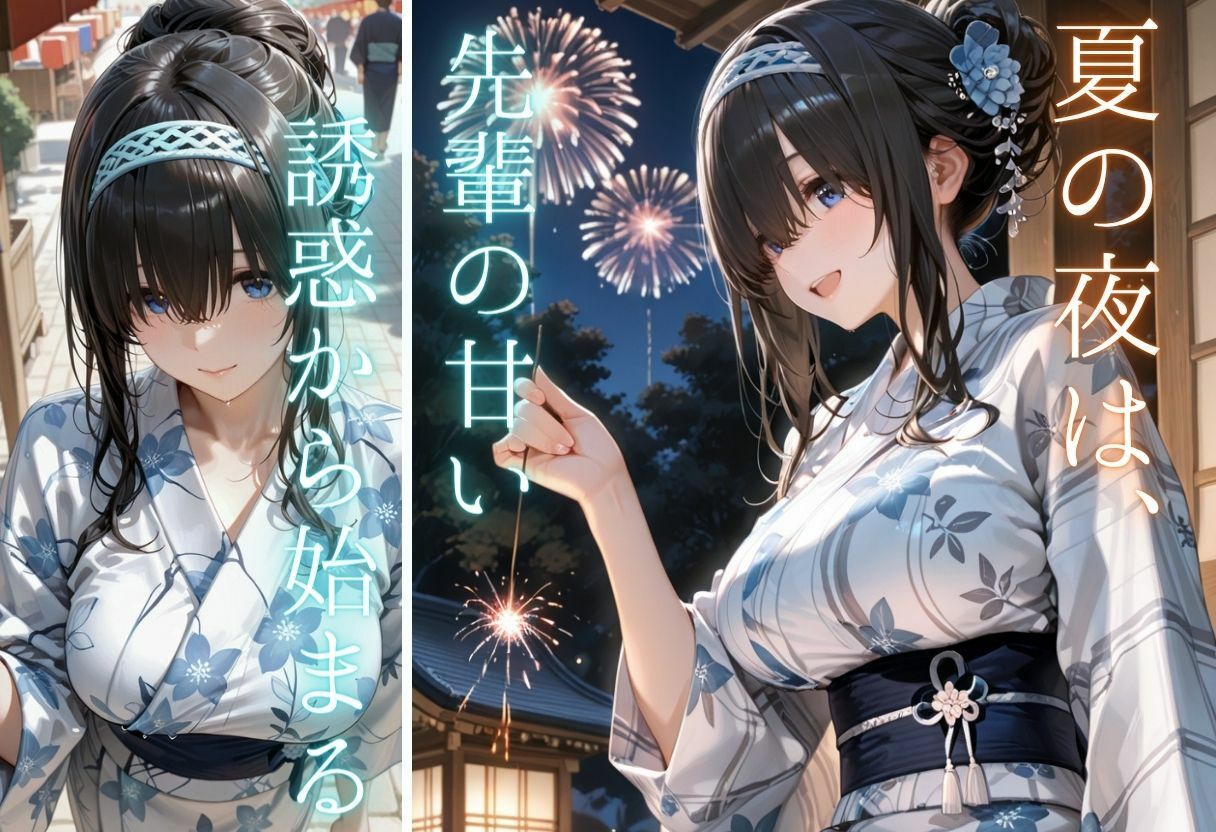 先輩との夏…花火デートからびしょ濡れ本殿SEX サンプル画像4