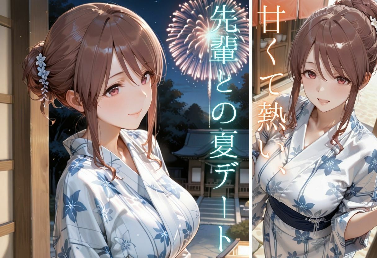 先輩との夏…花火デートからびしょ濡れ本殿SEX サンプル画像5