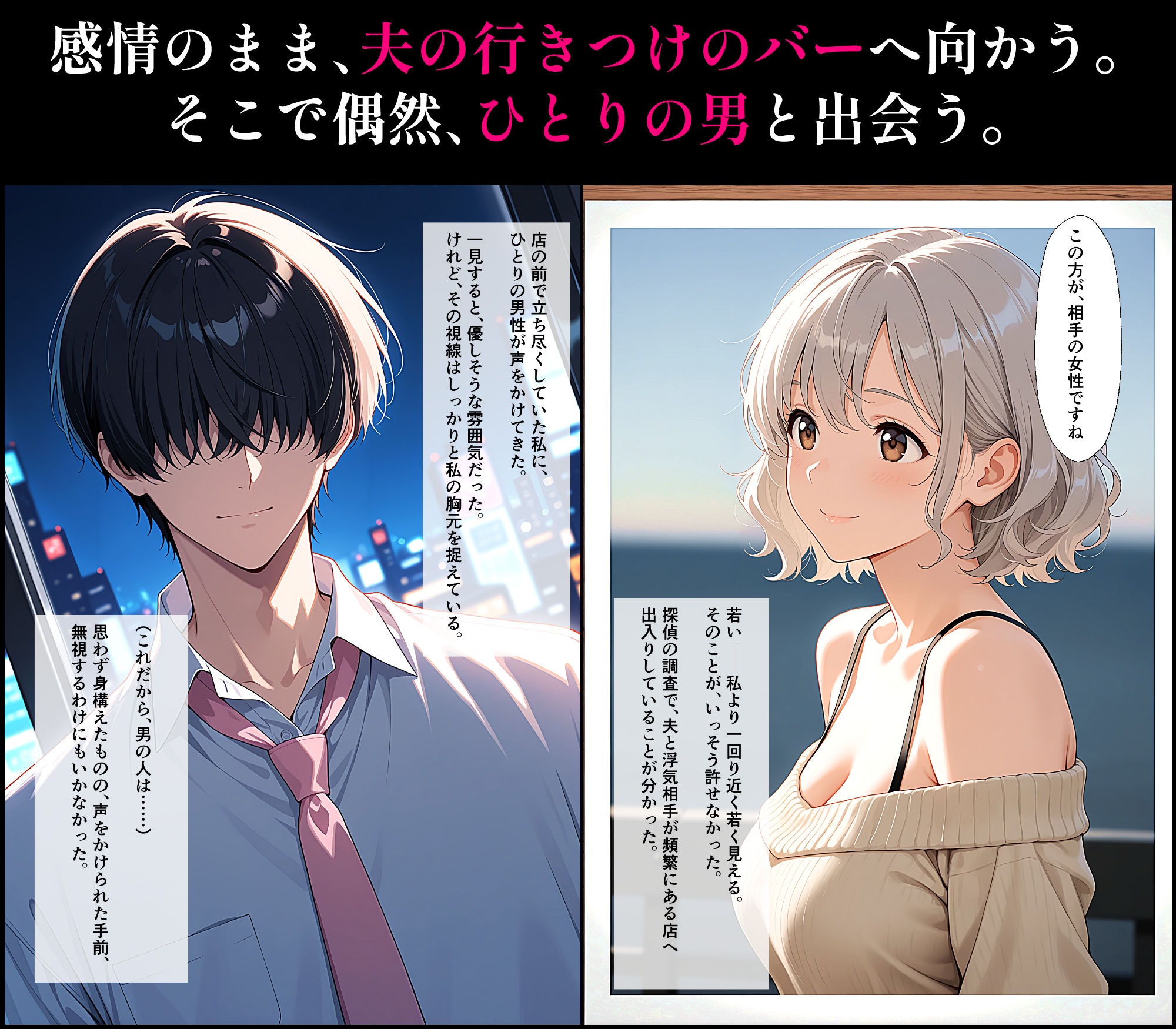 入れ替わりバー 人妻編 サンプル画像2