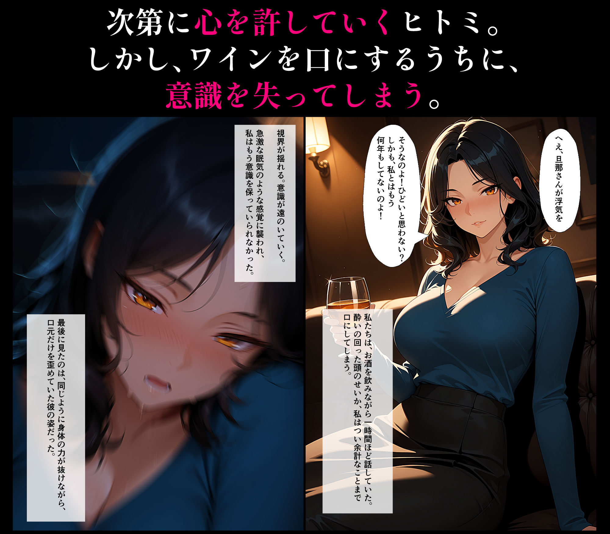 入れ替わりバー 人妻編 サンプル画像3