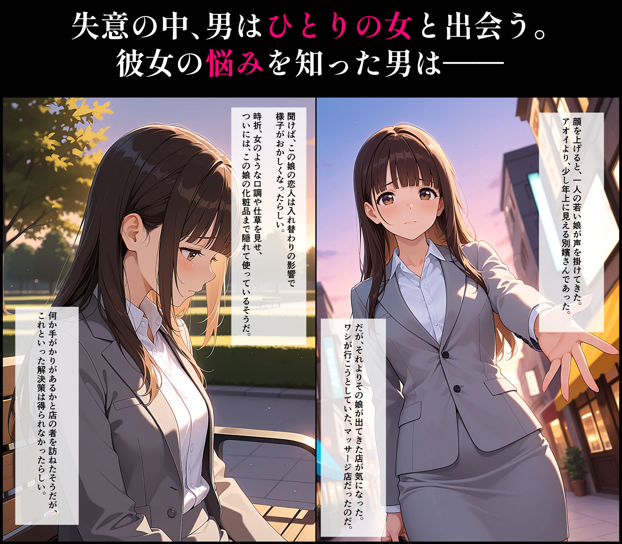 入れ替わりマッサージ店 アナル開発編 サンプル画像3