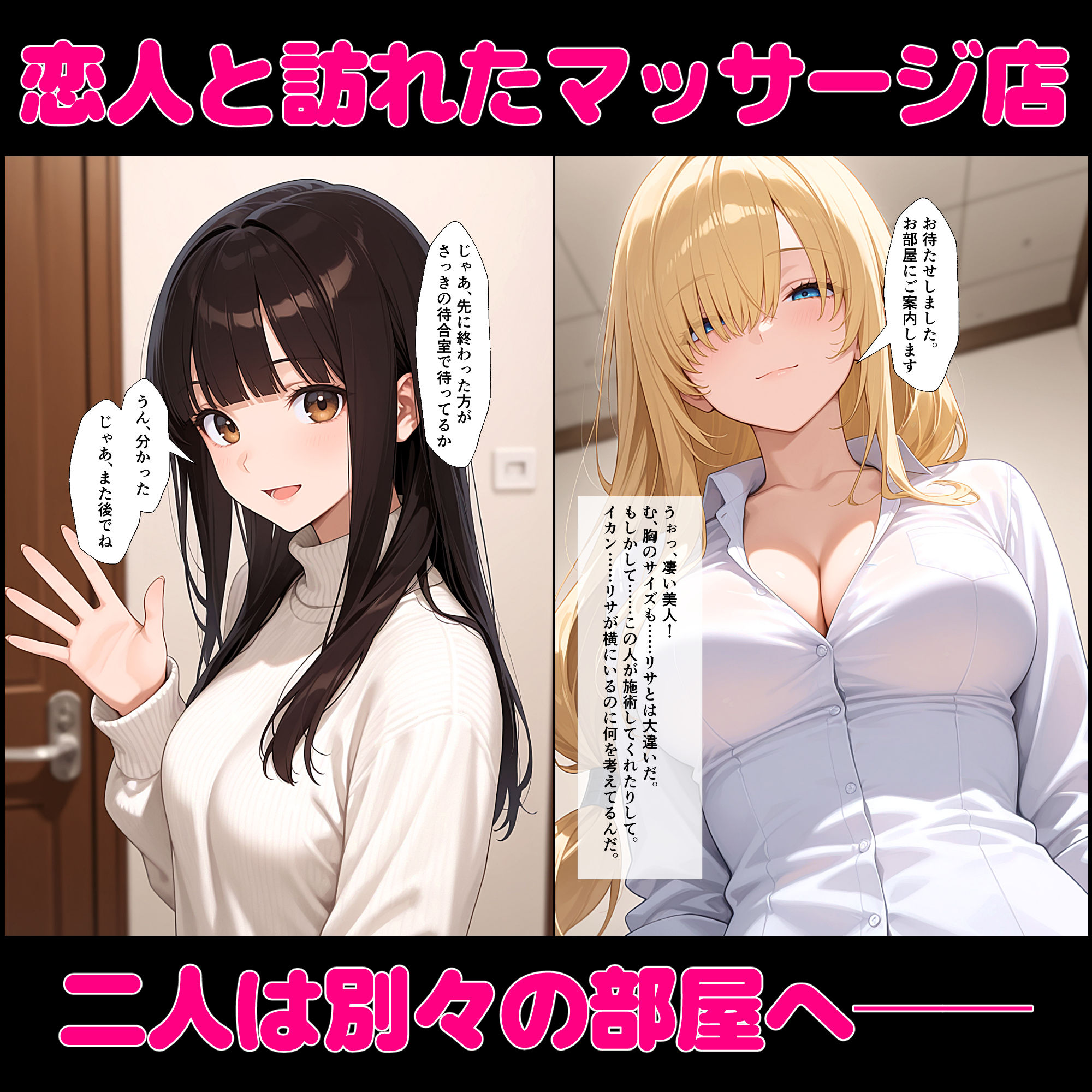 入れ替わりマッサージ店 サンプル画像2